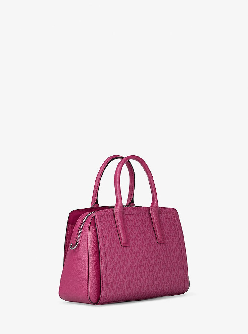 Laila Small Signature Logo Satchel 3