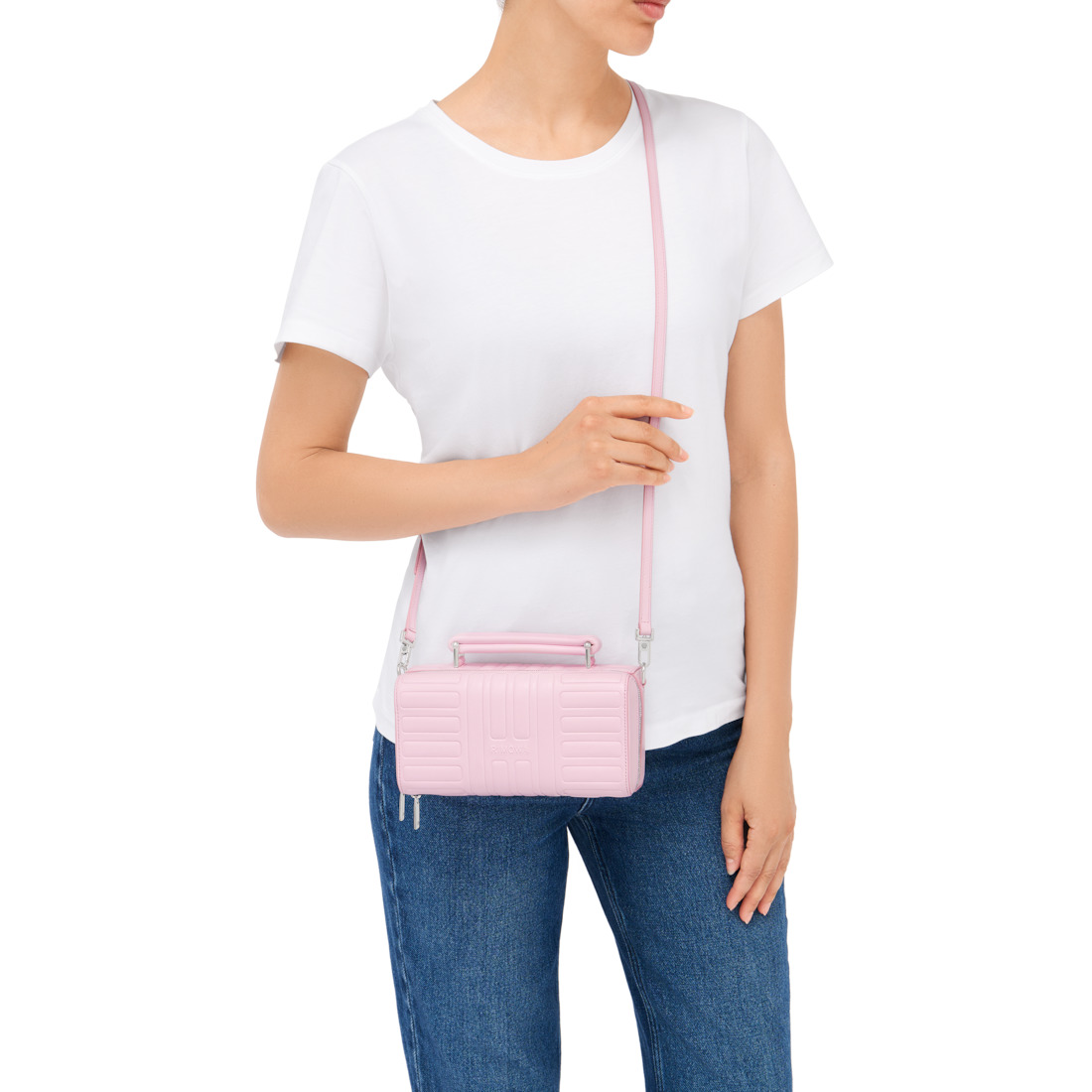 Groove - Leather Cross-Body Bag Small - 6