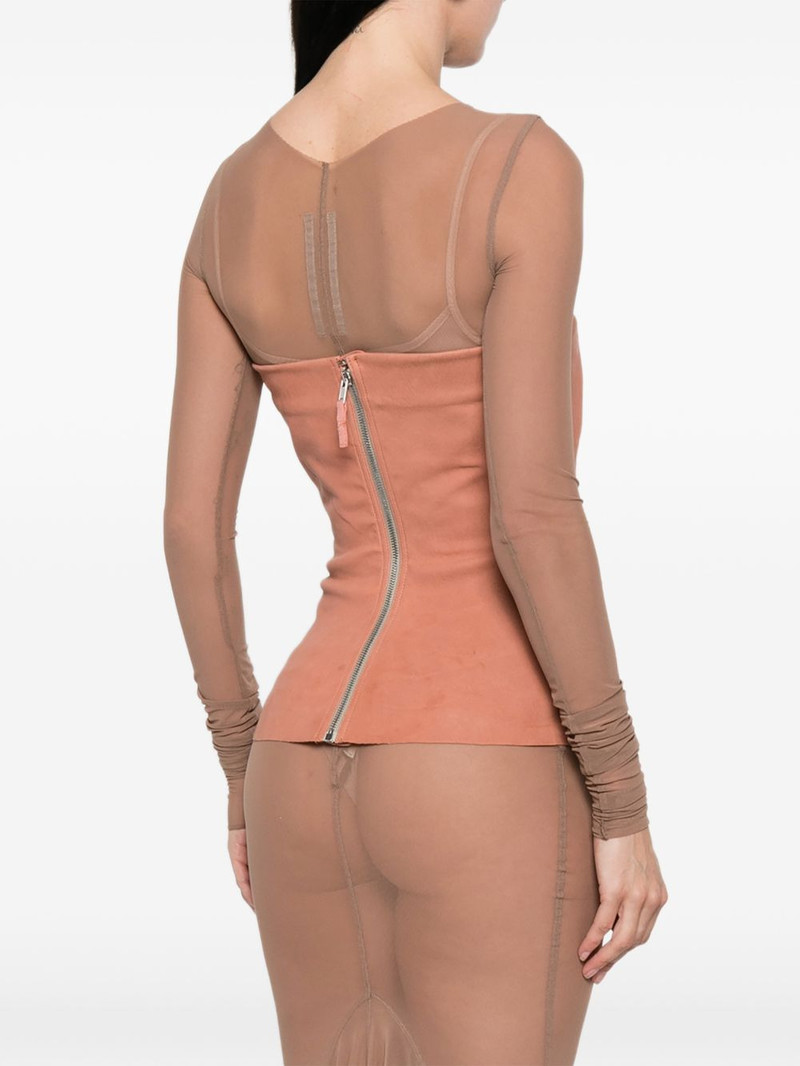 bustier leather top 4