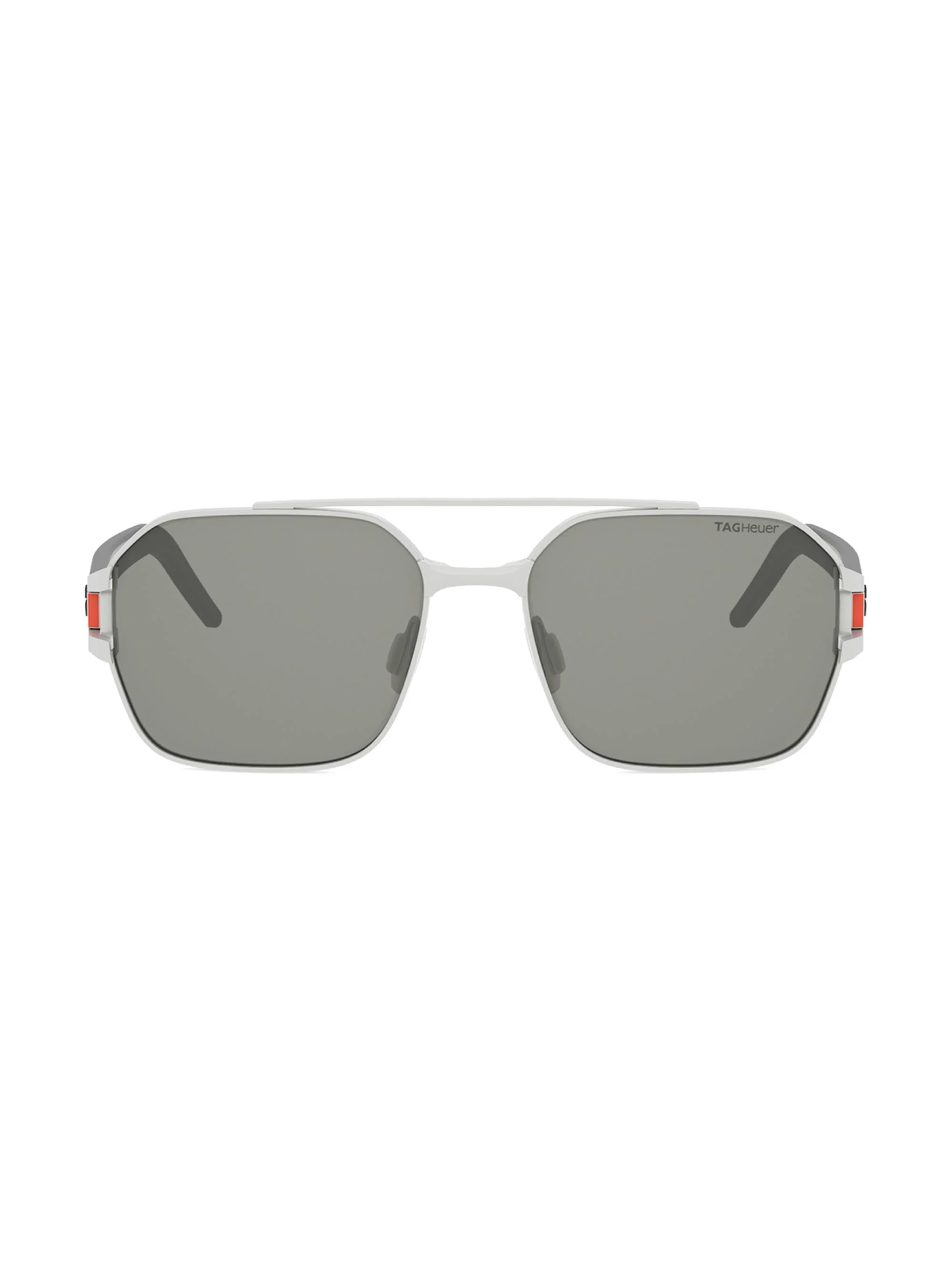 Men's Drive 56MM Square Sunglasses - Matte Palladium And Smoke - 1