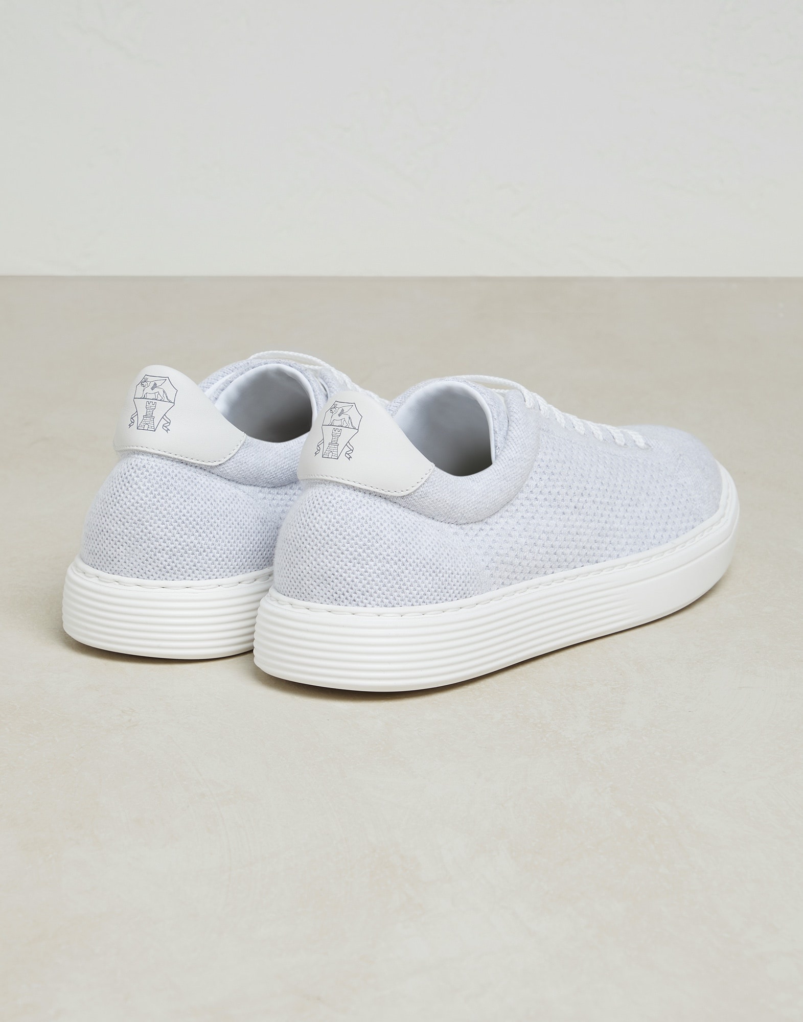 Techno cotton knit sneakers - 3