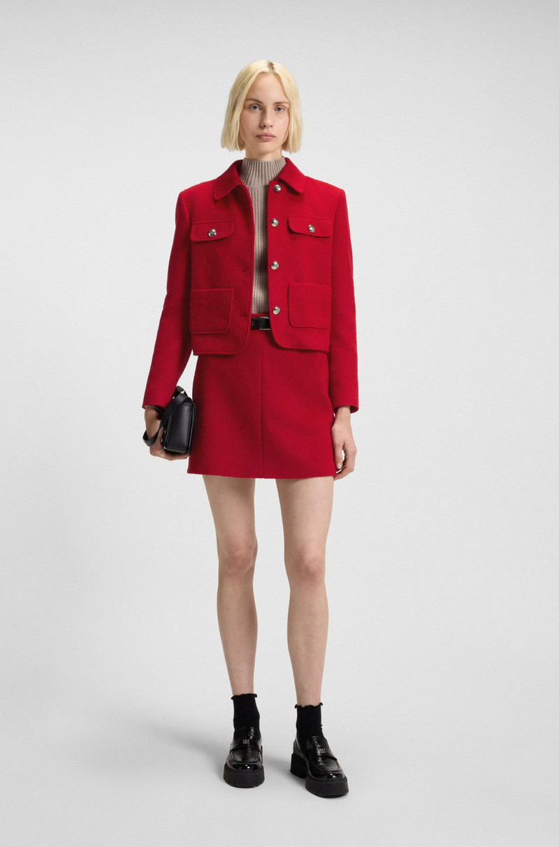 HUGO REGULAR-FIT BLAZER WITH METAL BUTTONS outlook