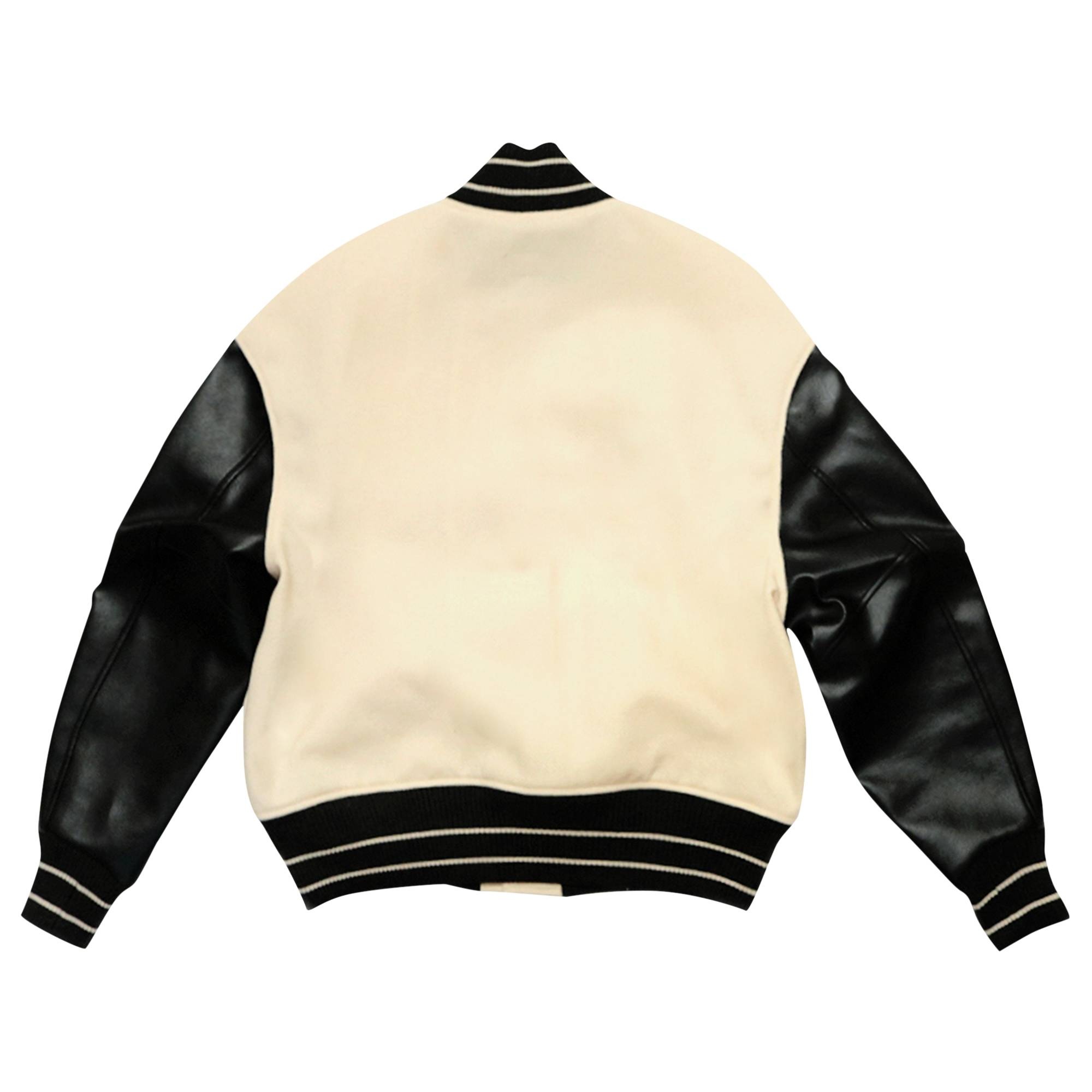 Kapital 40's Wool I-Five Varsity Jacket 'Kinari' - 2