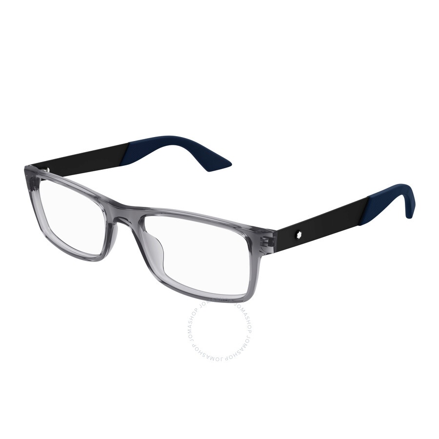 Montblanc Demo Rectangular Men's Eyeglasses MB0301O 008 56 - 1