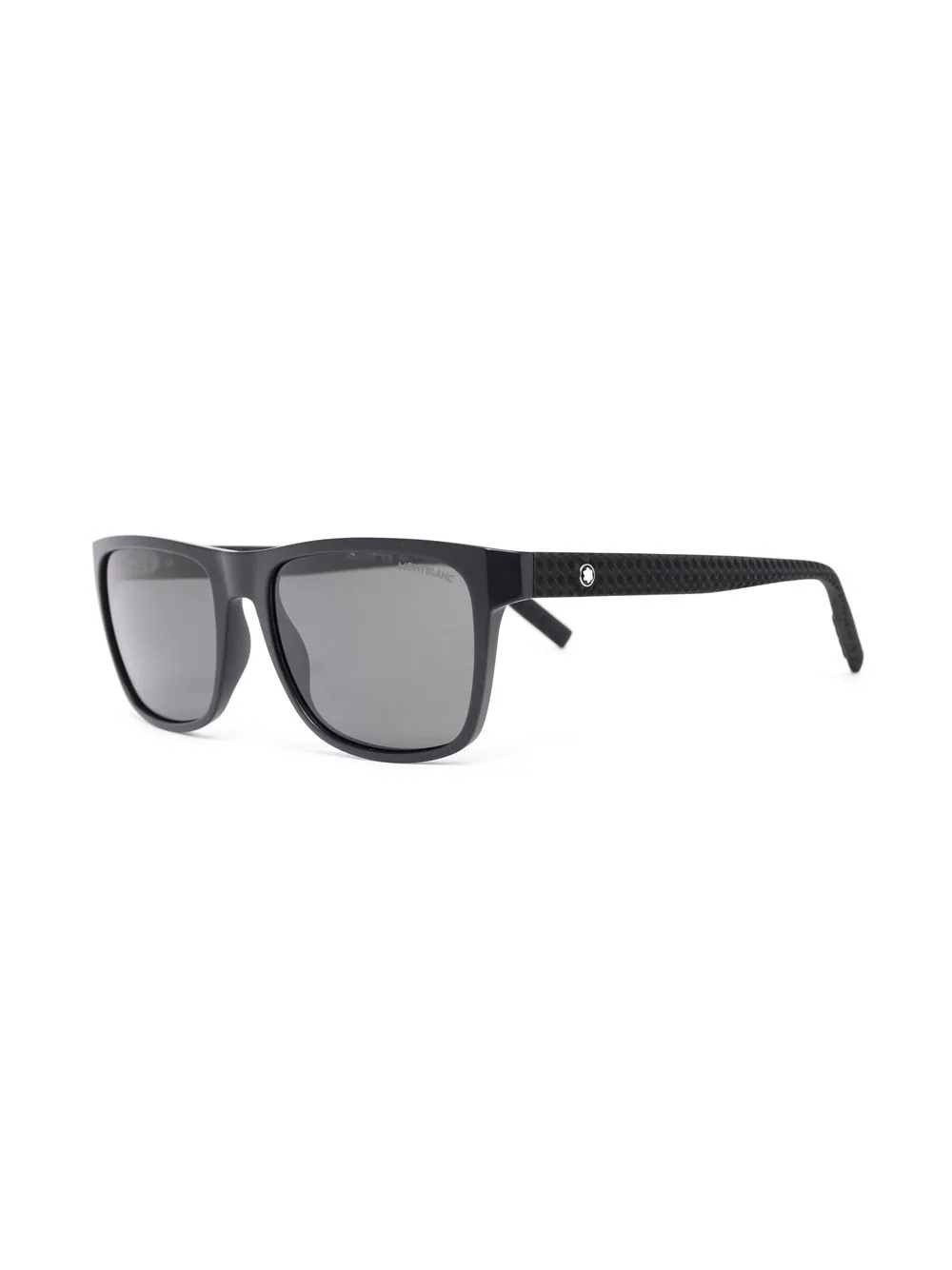 logo square tinted sunglasses - 2