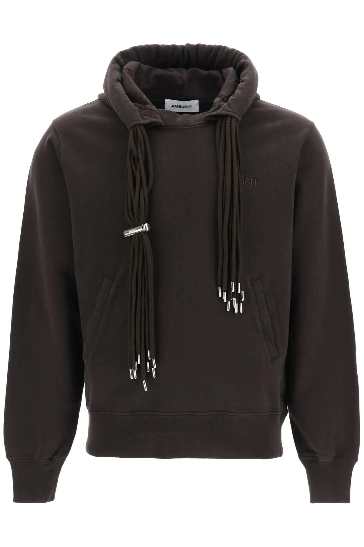 MULTICORD SWEATSHIRT WITH HOODIE - 1