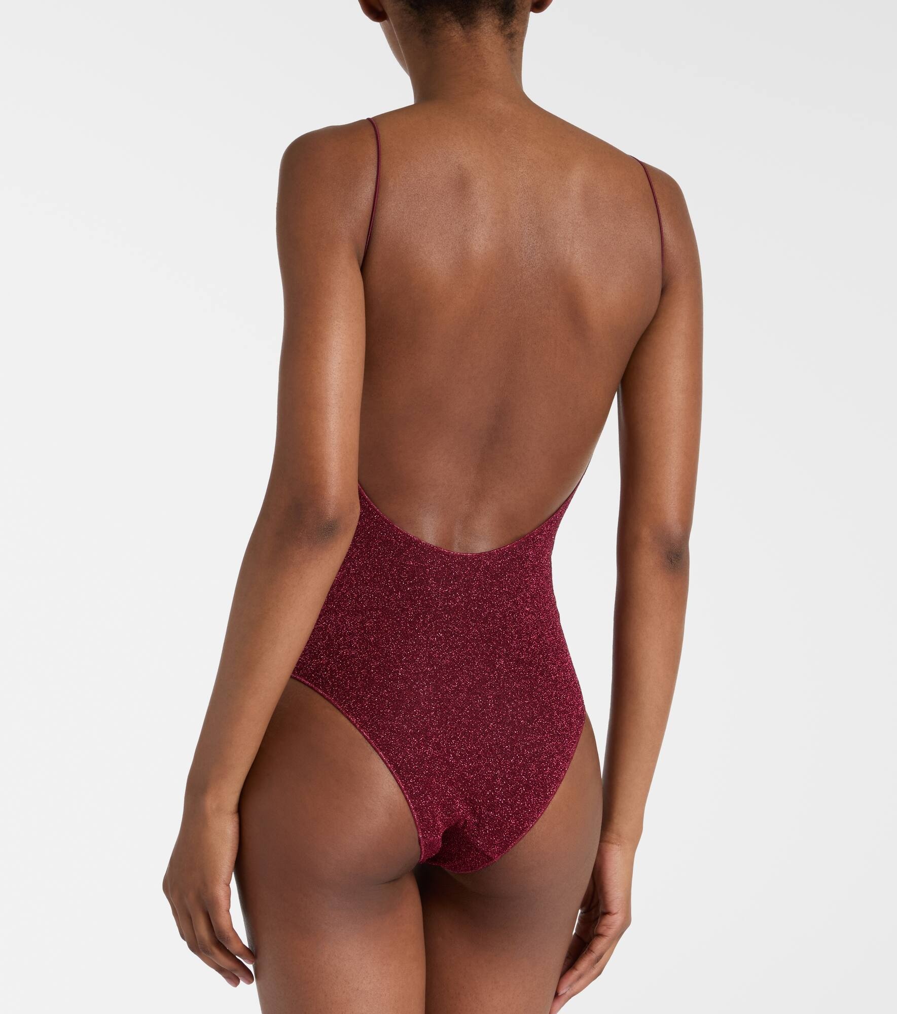 Lumière open-back swimsuit - 3