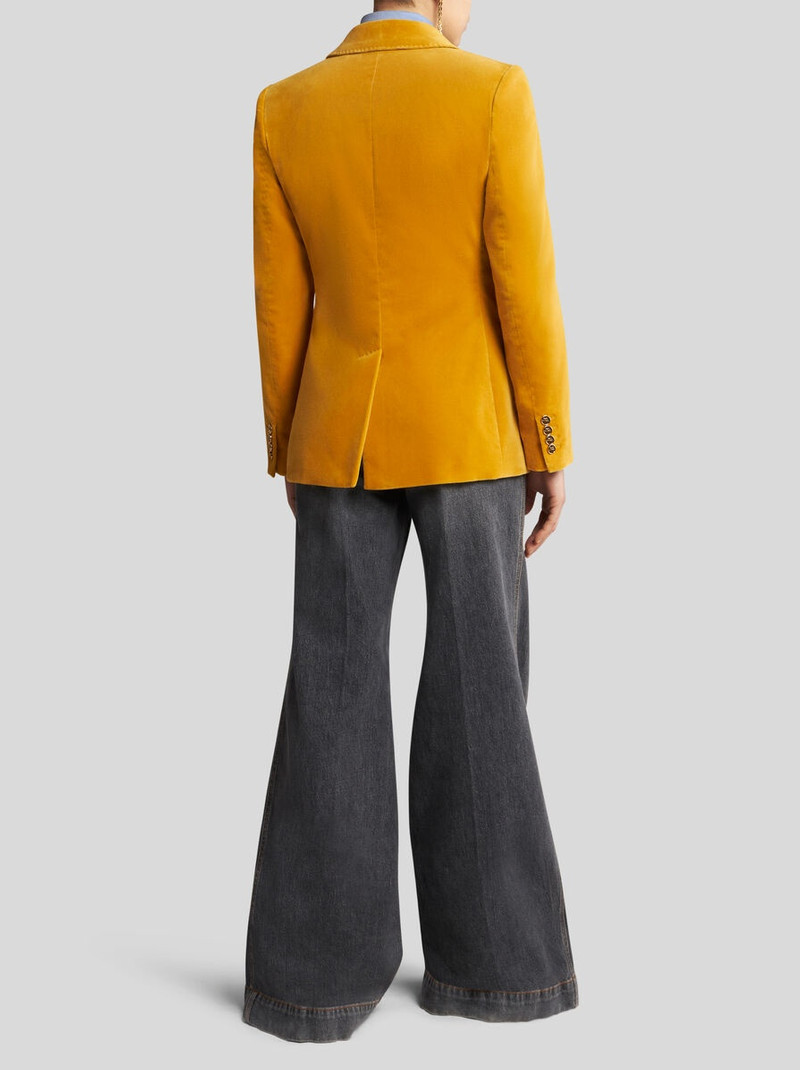 DOUBLE-BREASTED VELVET JACKET 5