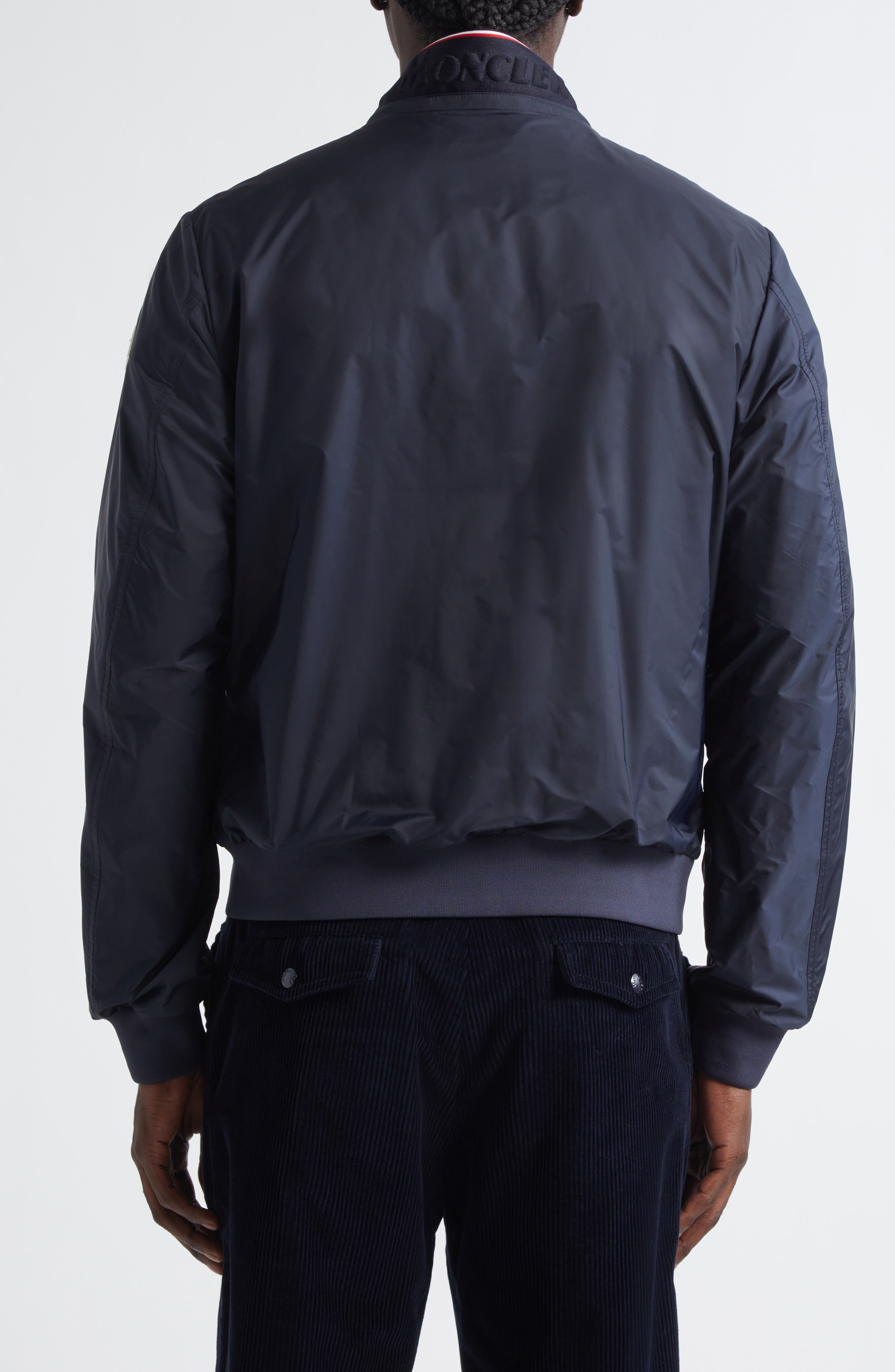 Moncler Reppe Rain Jacket in Greyish Navy at Nordstrom - 2