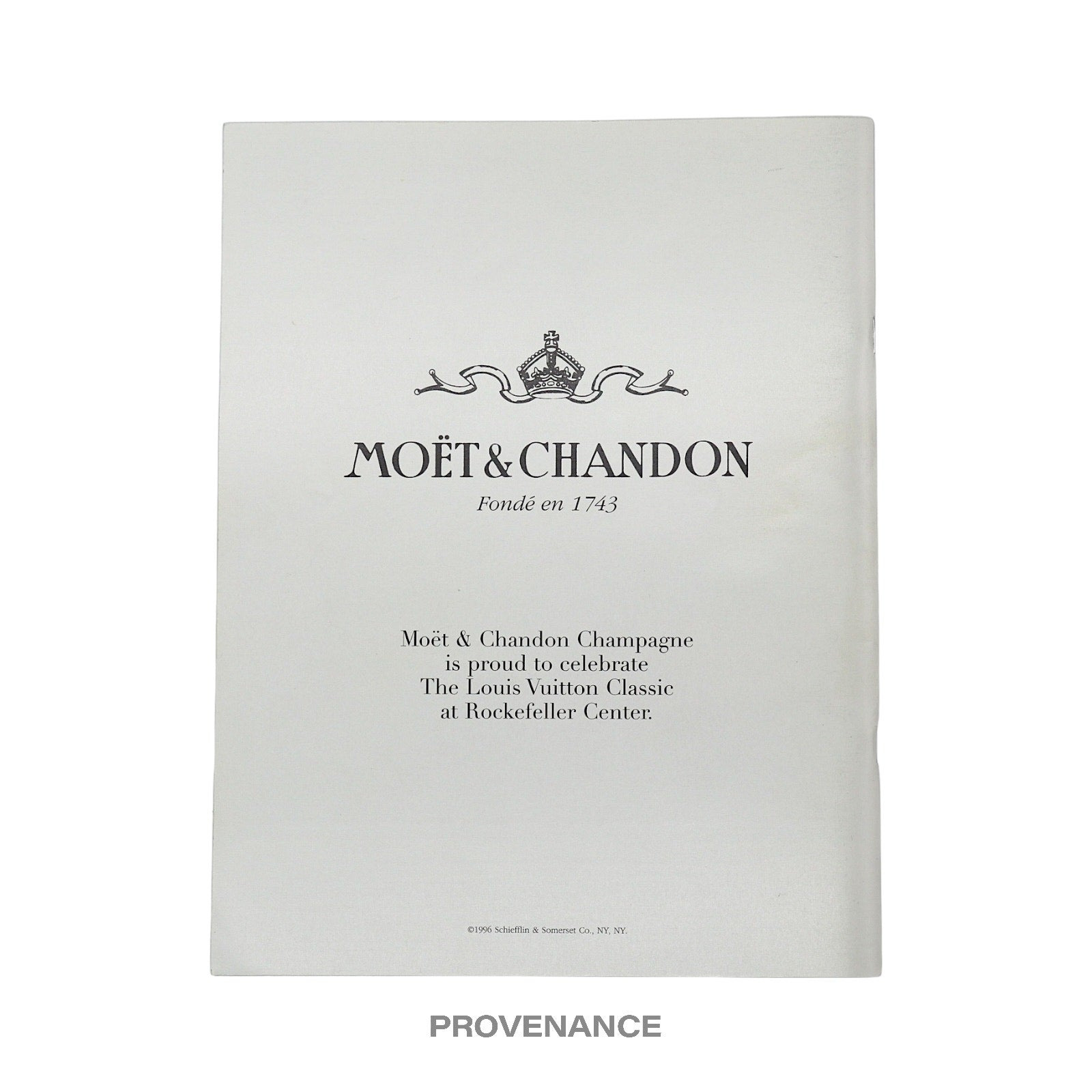 THE LOUIS VUITTON CLASSIC Rockefeller Centre Book 1996 - 2