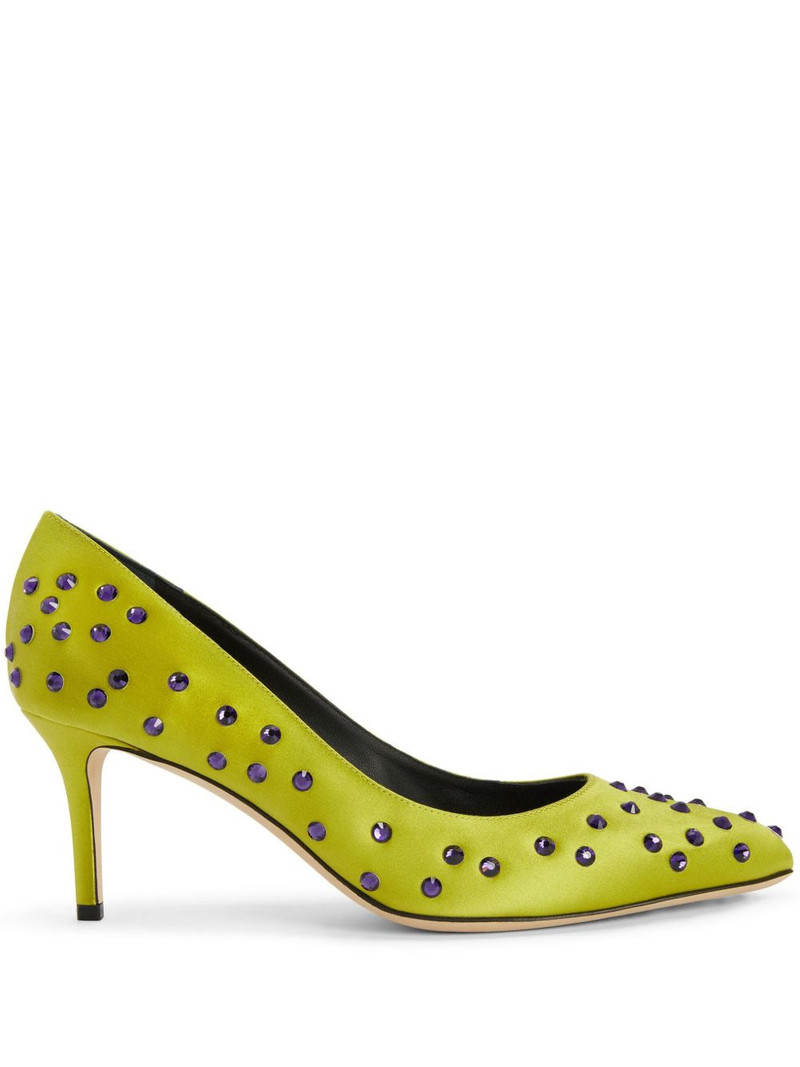 Jakye Precious 70mm satin pumps 1