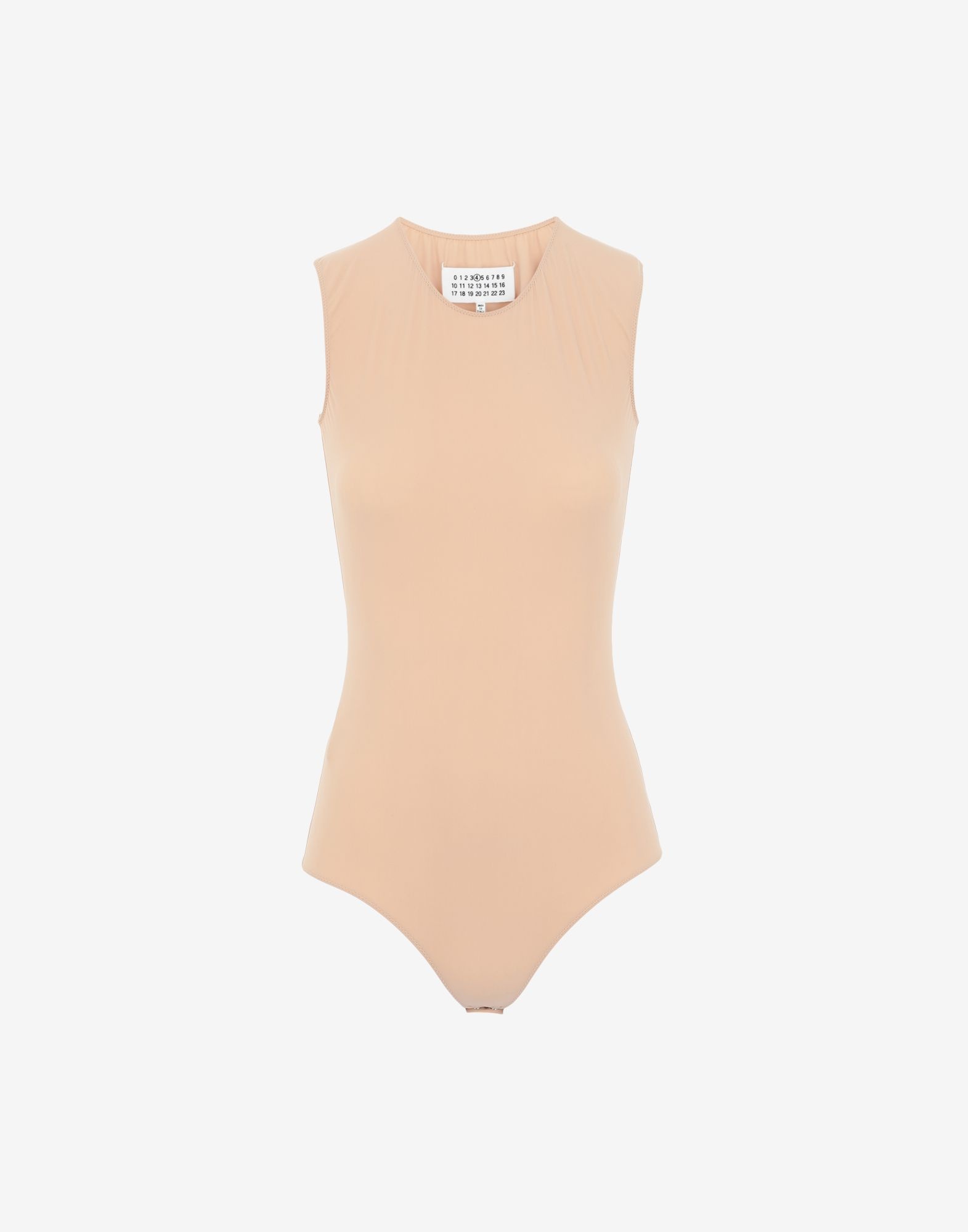 Sleeveless jersey bodysuit - 1