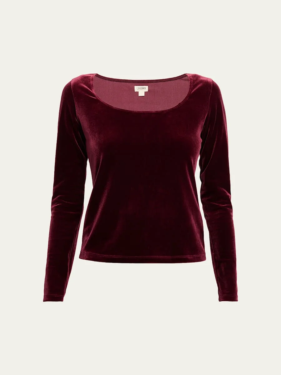 Jelena Long-Sleeve Top - 1