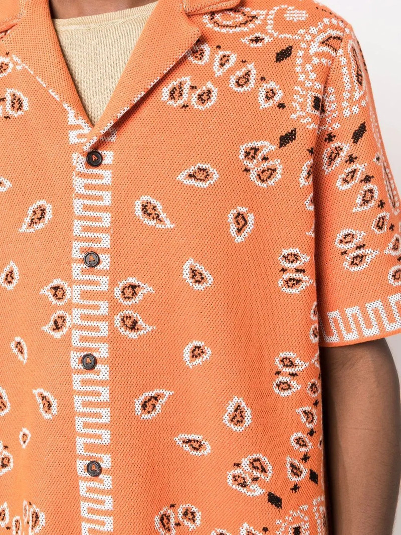 bandana-print shirt 5