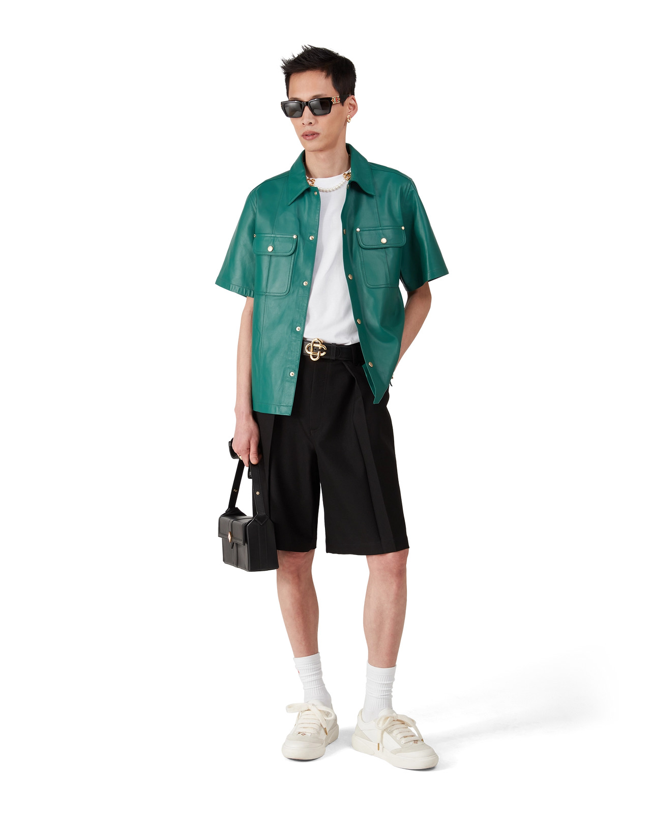Leather Shirt | Casablanca Paris - 2