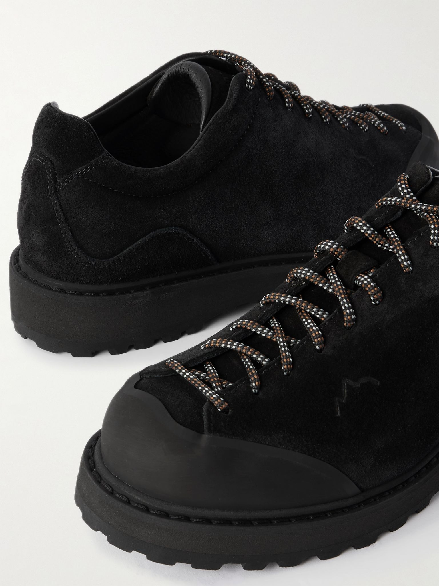 Ampezzo Suede Hiking Sneakers Black - 5