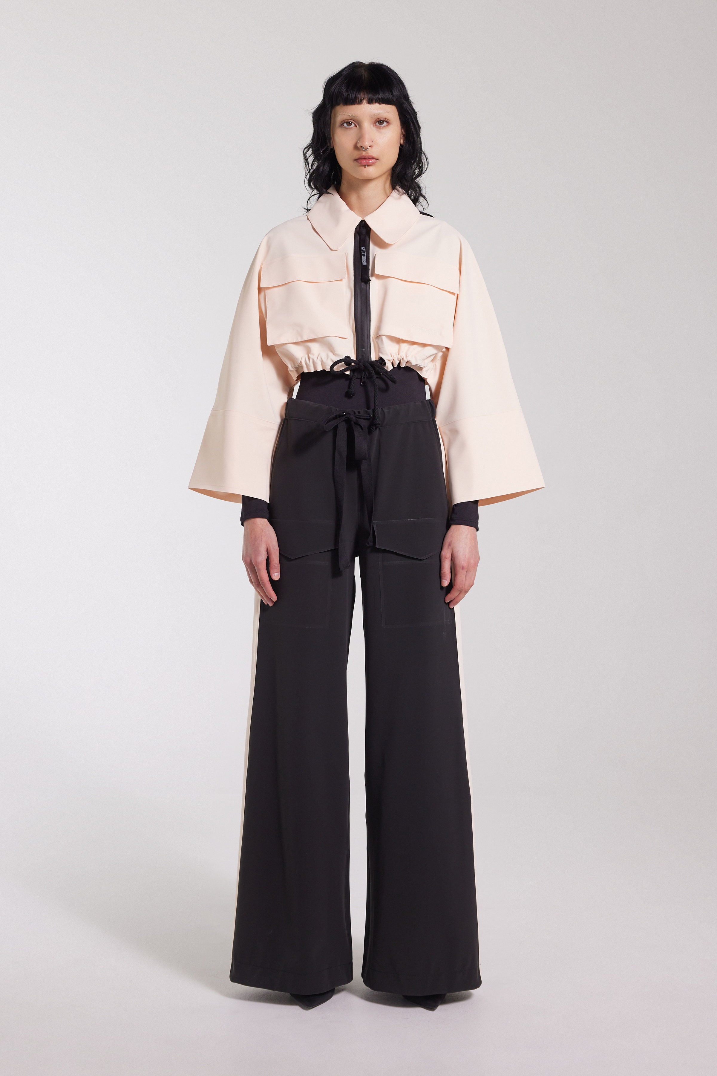 Lilla Tre Zip Raincoat Peach - 5