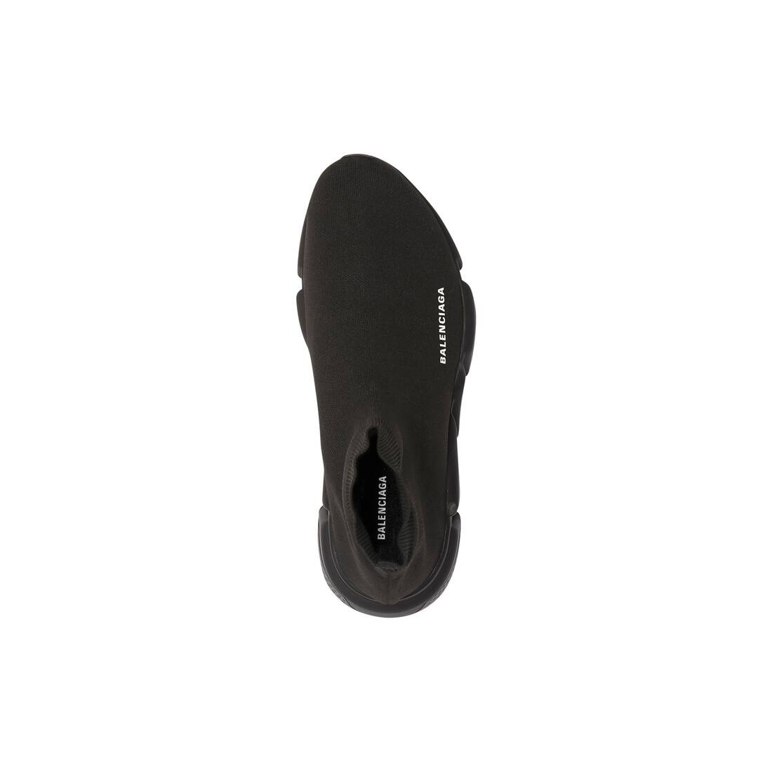 Women's Speed Recycled Knit Sneaker in Black - 4