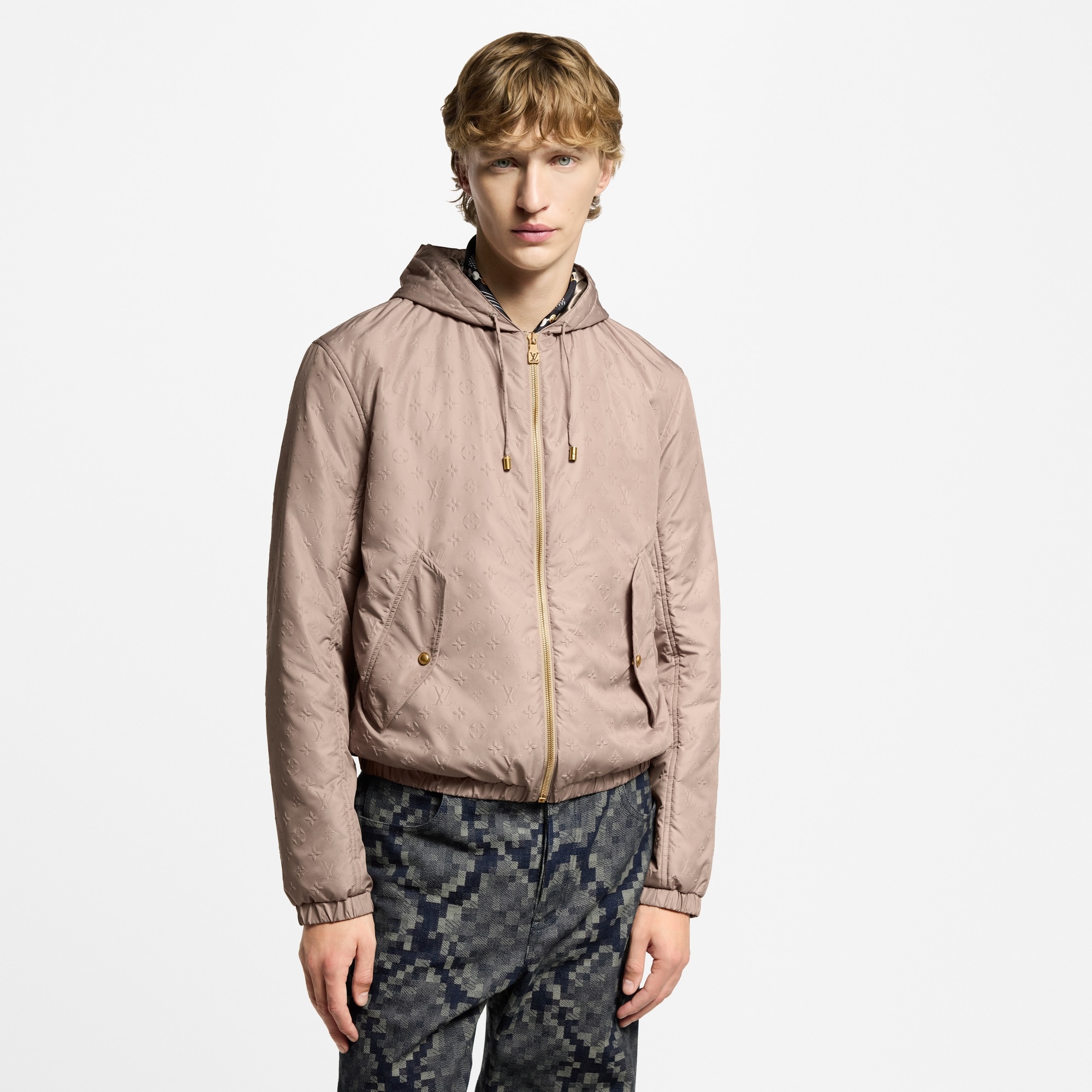 Monogram Padded Windbreaker - 2