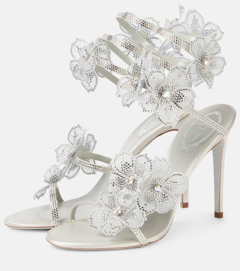 105 crystal-embellished satin sandals 4