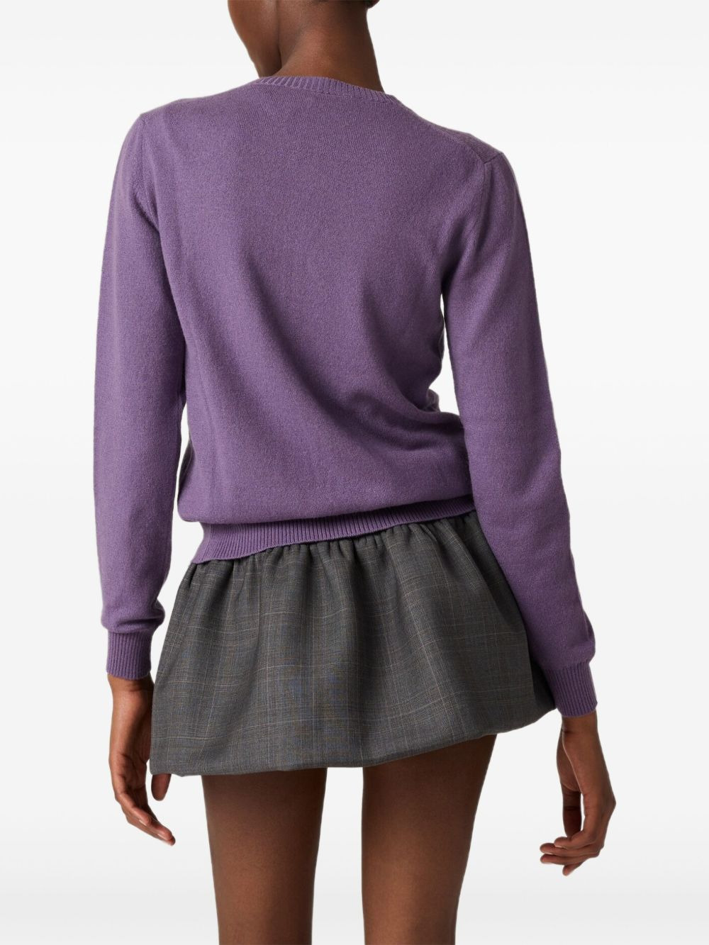 Prince Of Wales check mini skirt - 3
