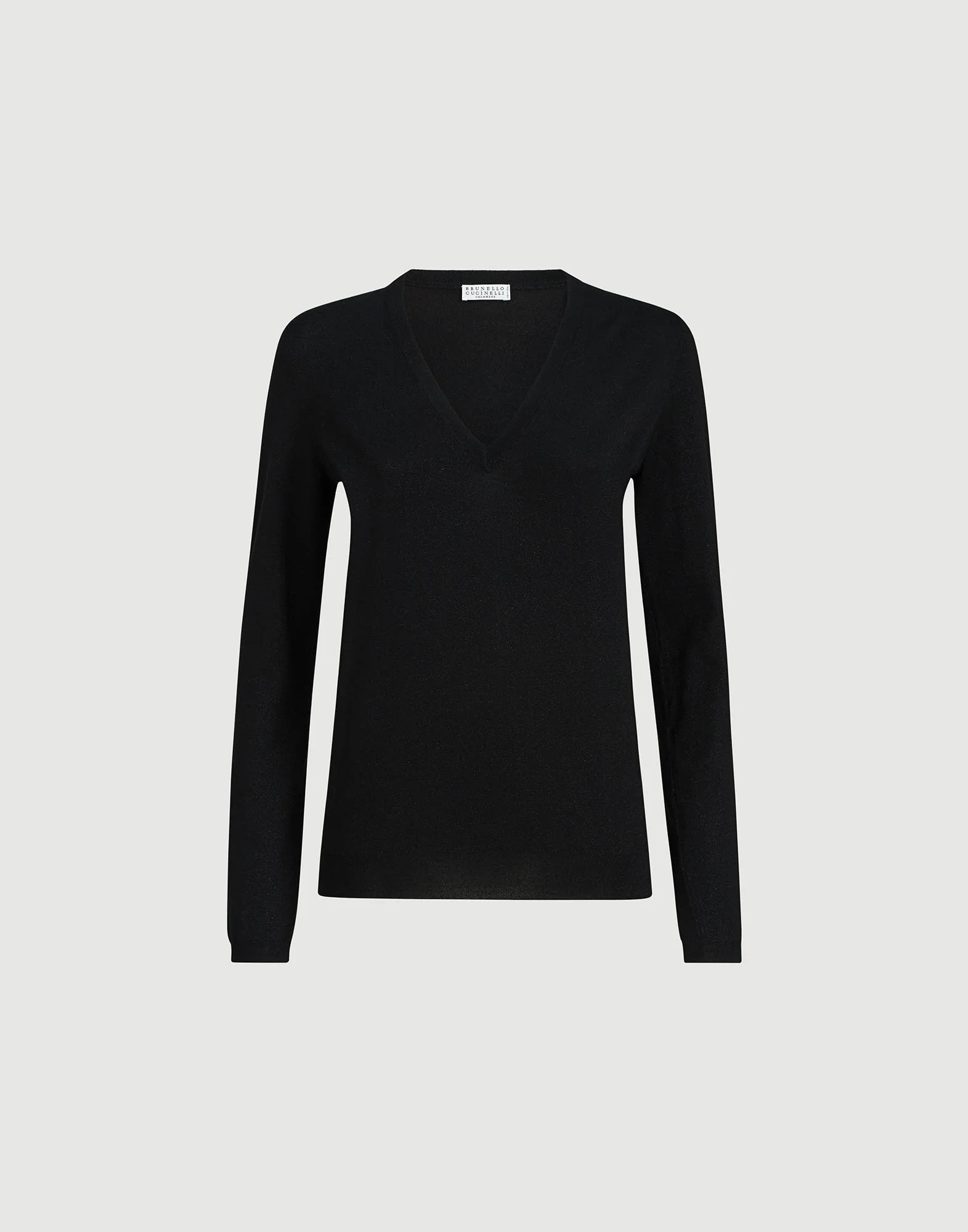 Cashmere and silk sparkling lightweight sweater - 1