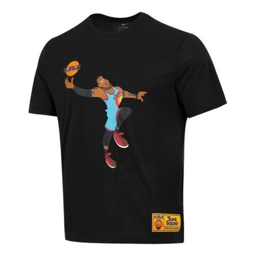 Nike Space Jam 2 Sports Short Sleeve Men's Black DH3832-010 - 1