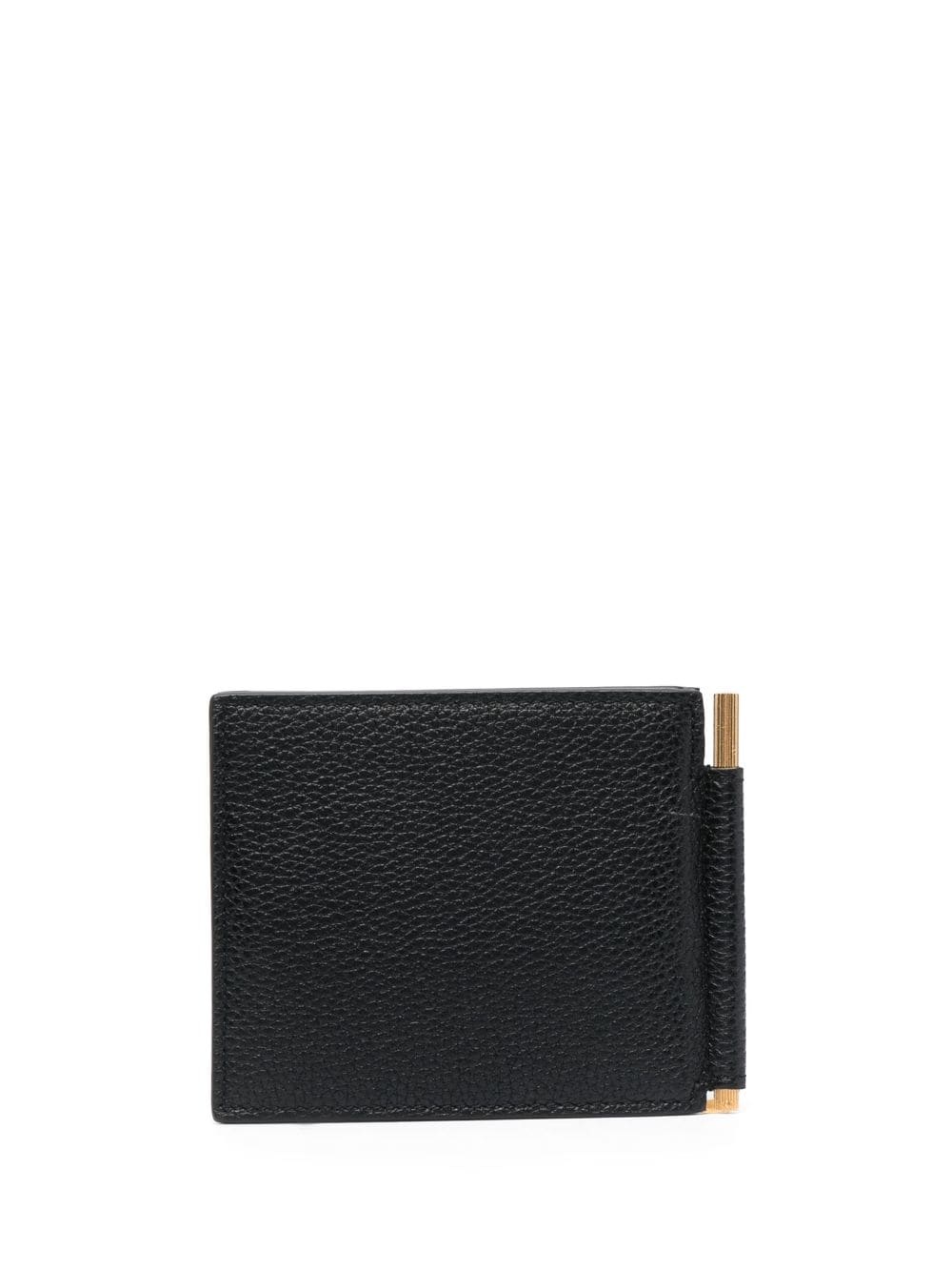money clip leather wallet - 3