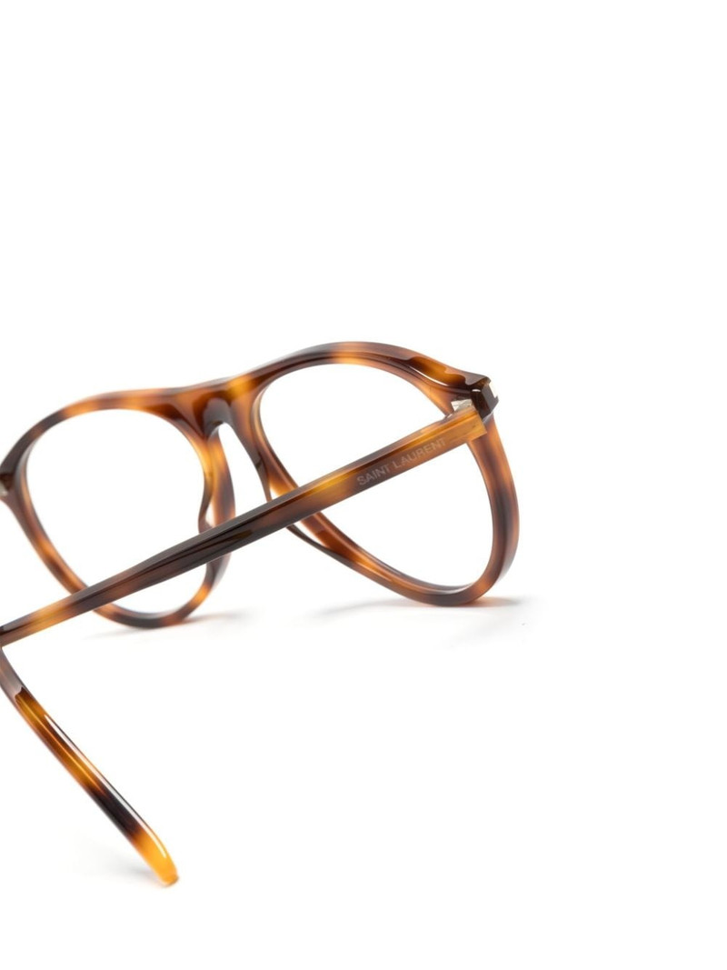 tortoiseshell pilot-frame sunglasses 3