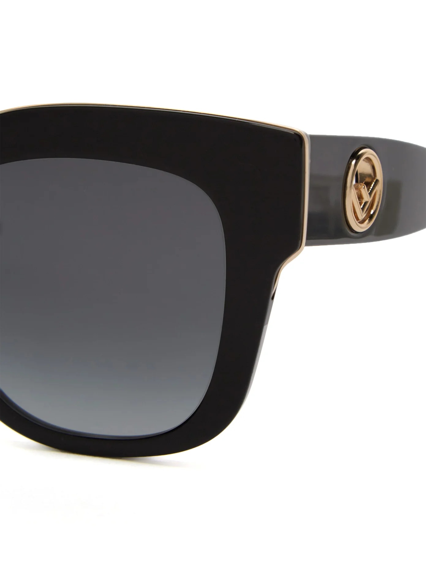 Oversized cat-eye acetate sunglasses - 5