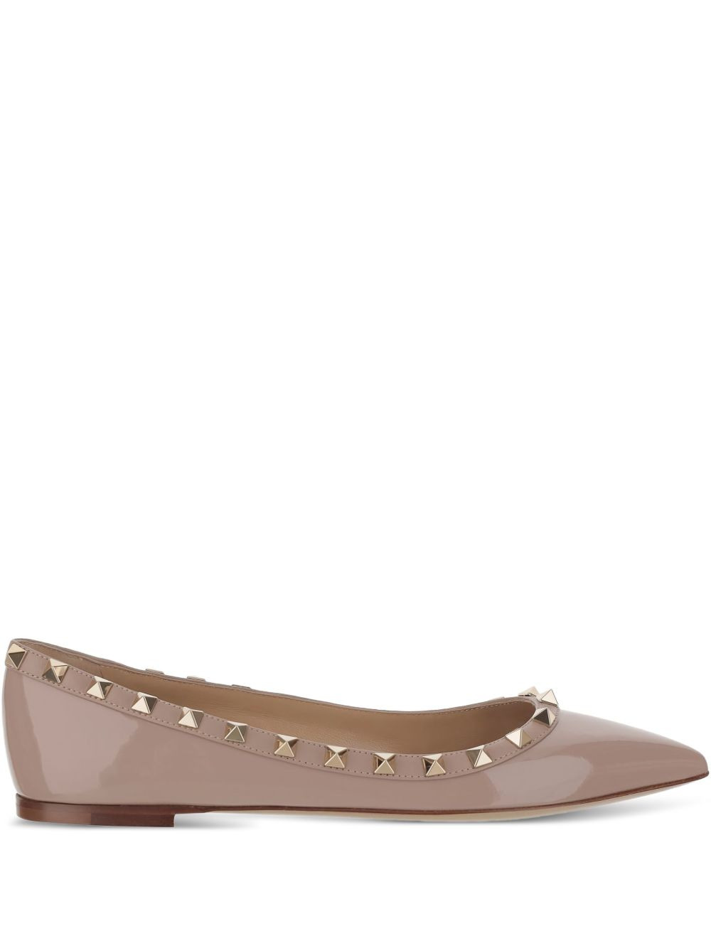 Rockstud ballerina shoes - 1