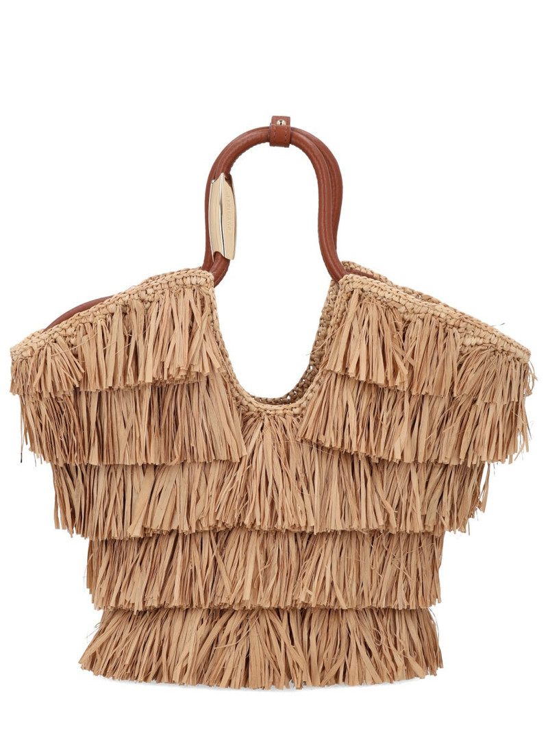 RAFFIA GOLDENTIME BAG 1