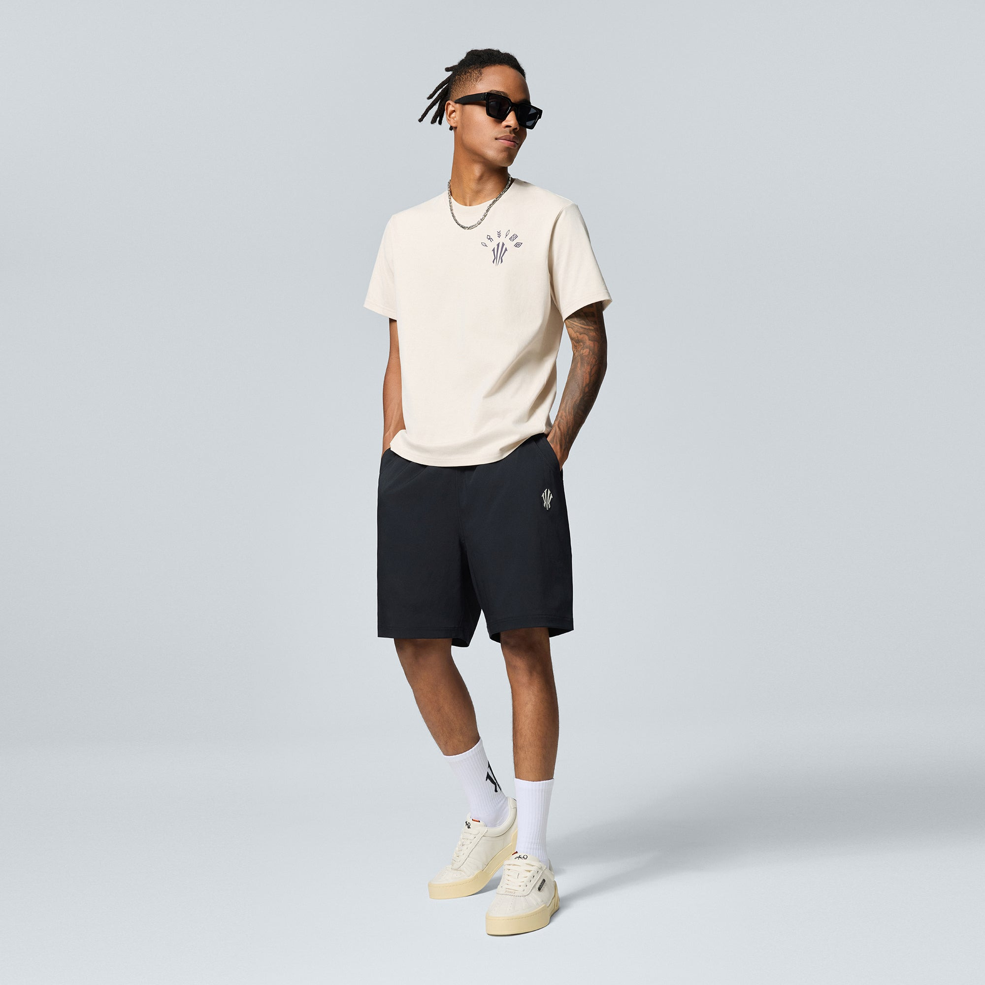 ANTA KAI Woven Half Pants - 4
