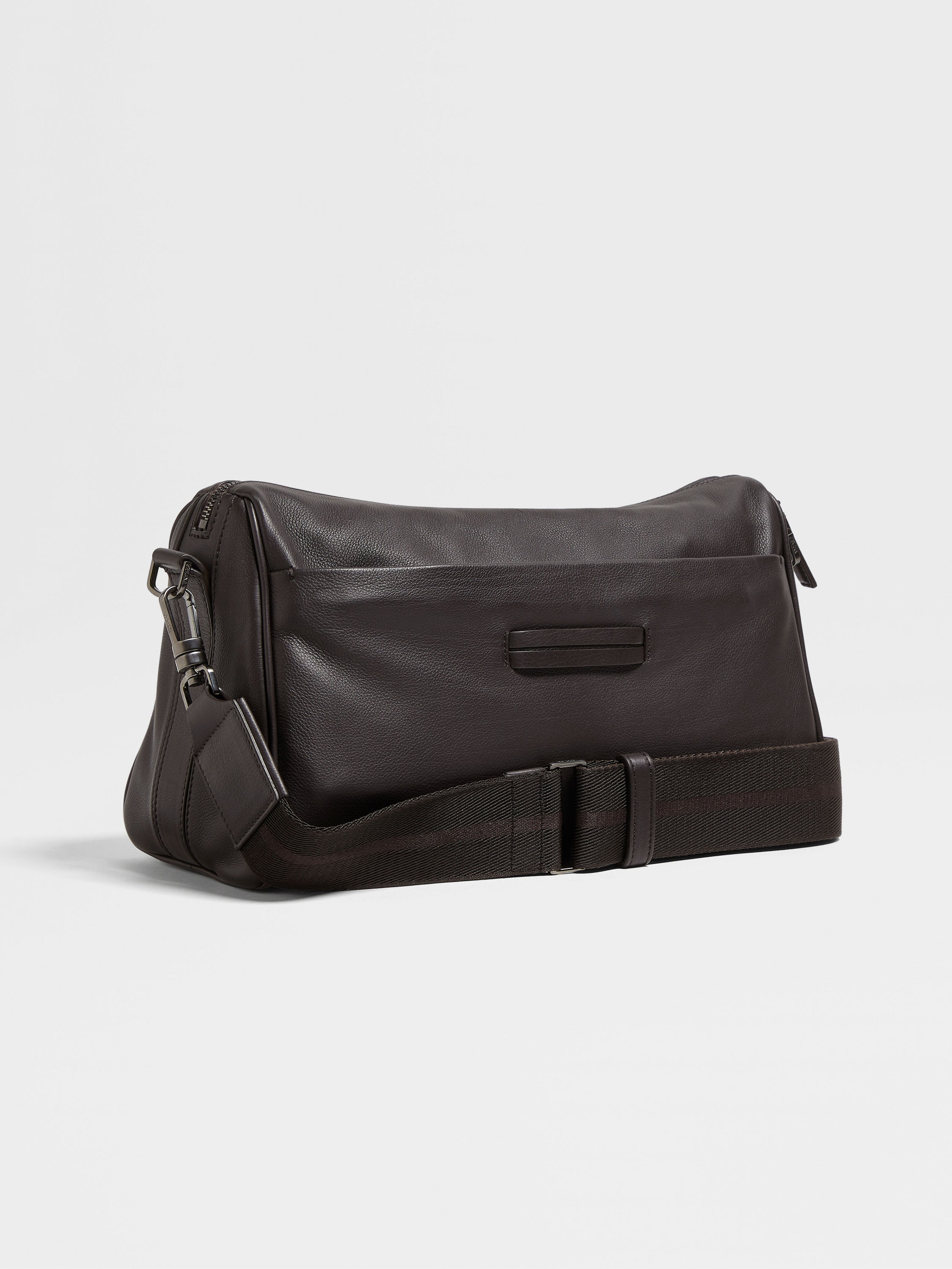 DARK BROWN SECONDSKIN CROSSBODY - 3