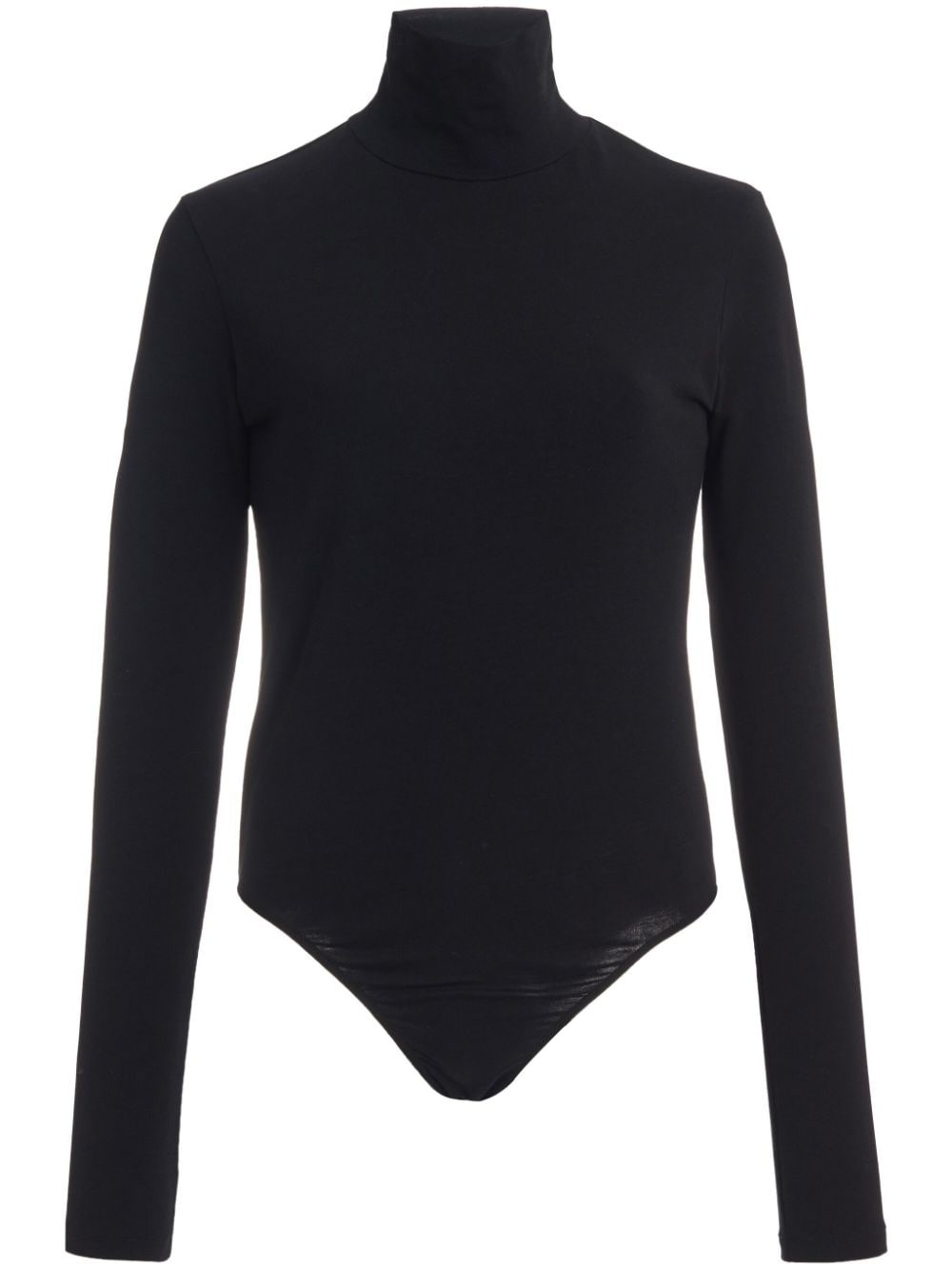 roll-neck long-sleeve bodysuit - 1