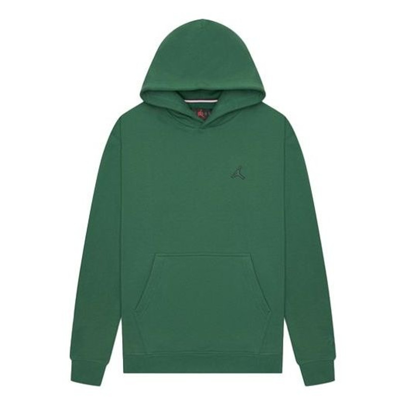 Air Jordan Embroidered Logo Sports Fleece Hoodie 'Green' DA9818-333 - 1