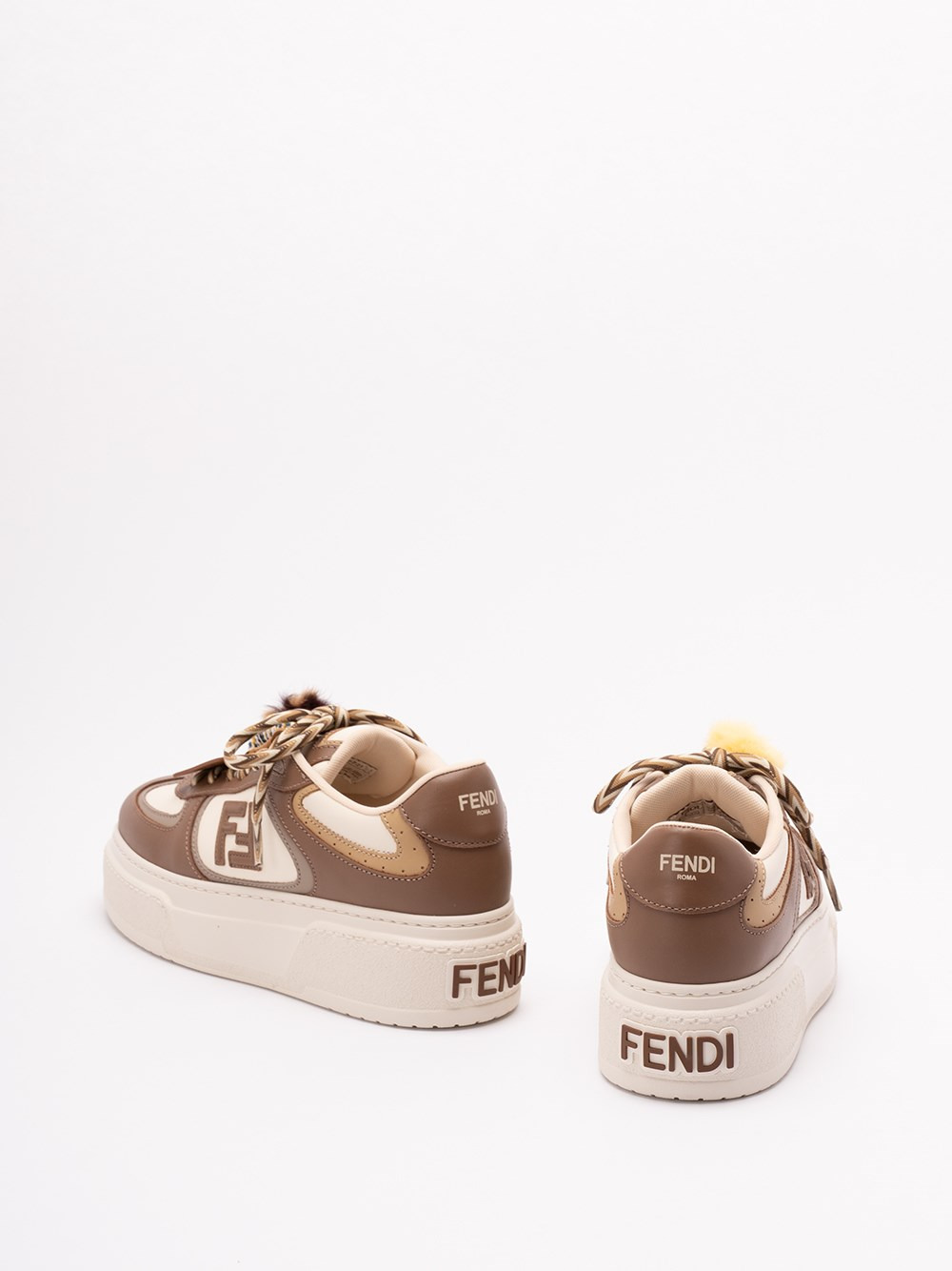 `Fendi Match Mix` Sneakers With Charms - 3