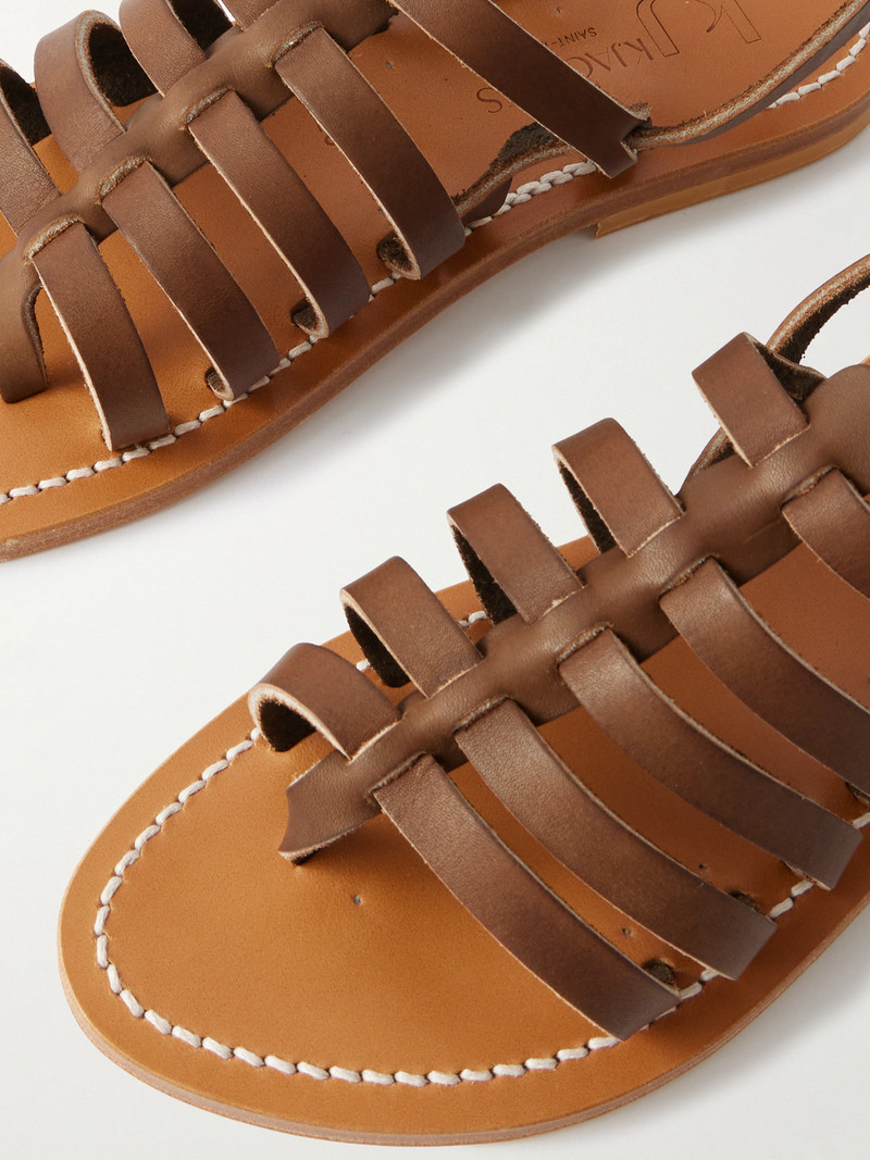 Homere Leather Sandals 4