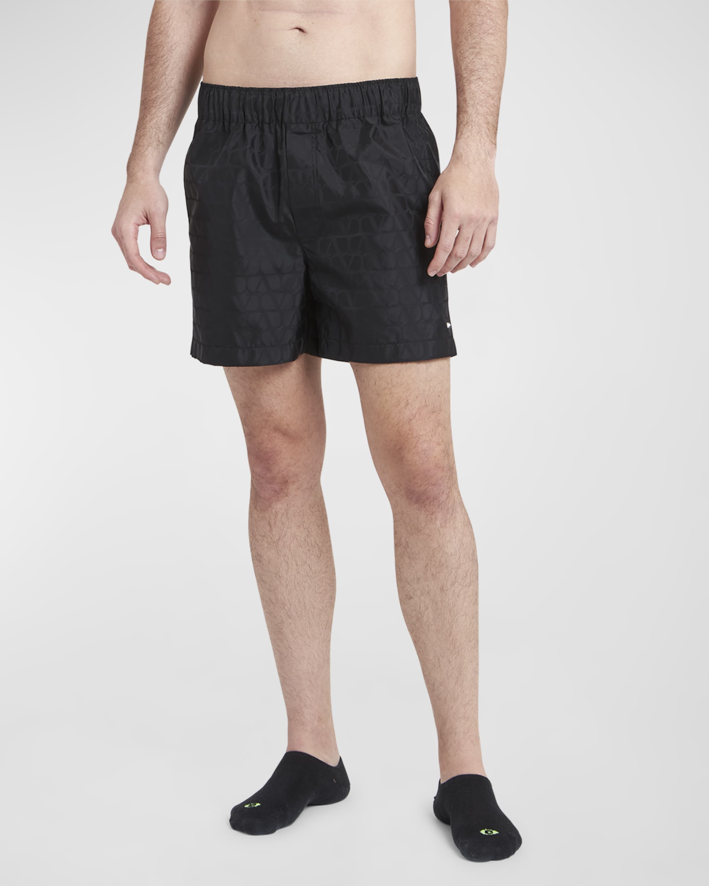 Men's Tonal Toile Icongraphe Swim Shorts - 2