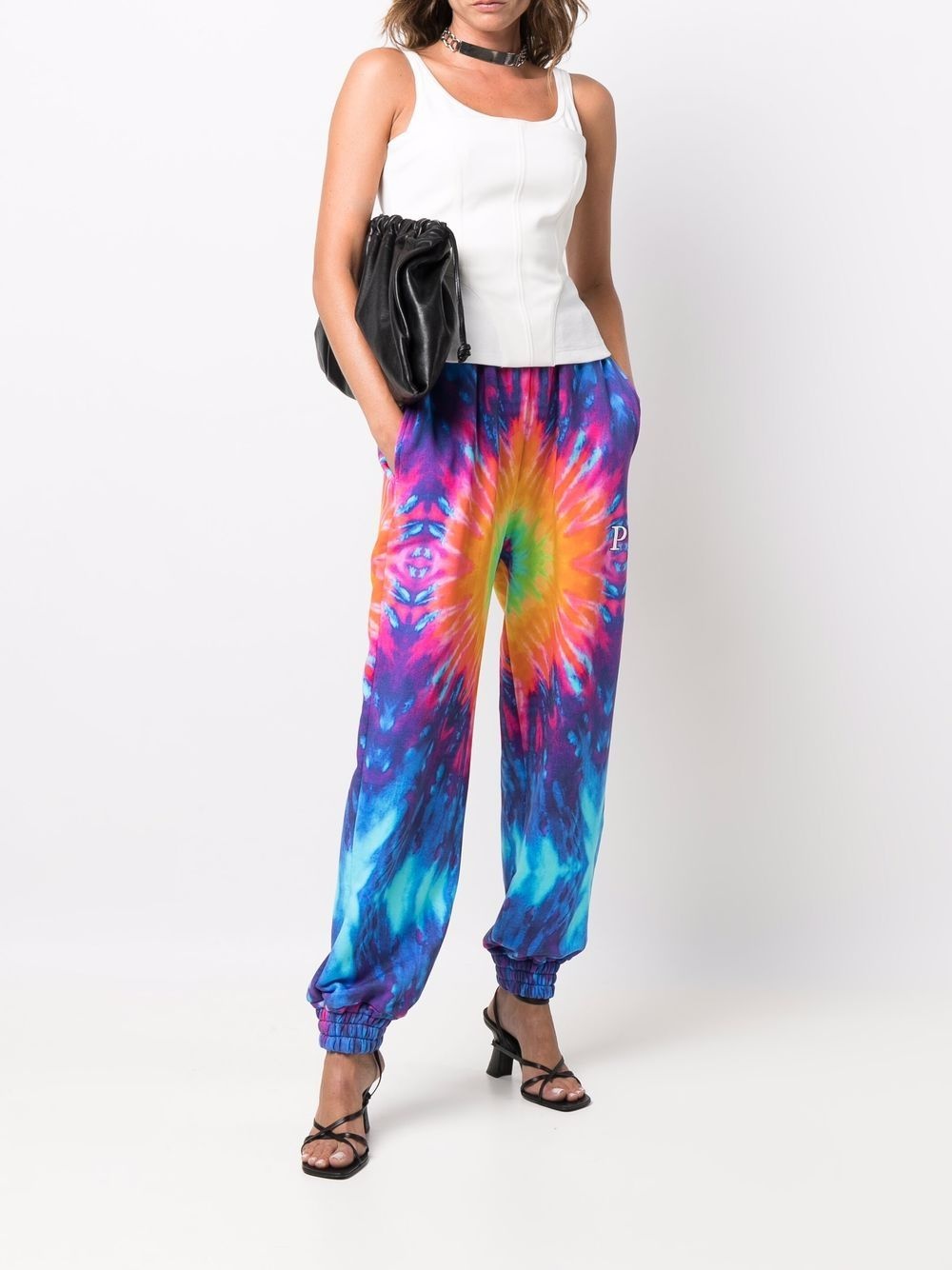 tie-dye tracksuit bottoms - 2