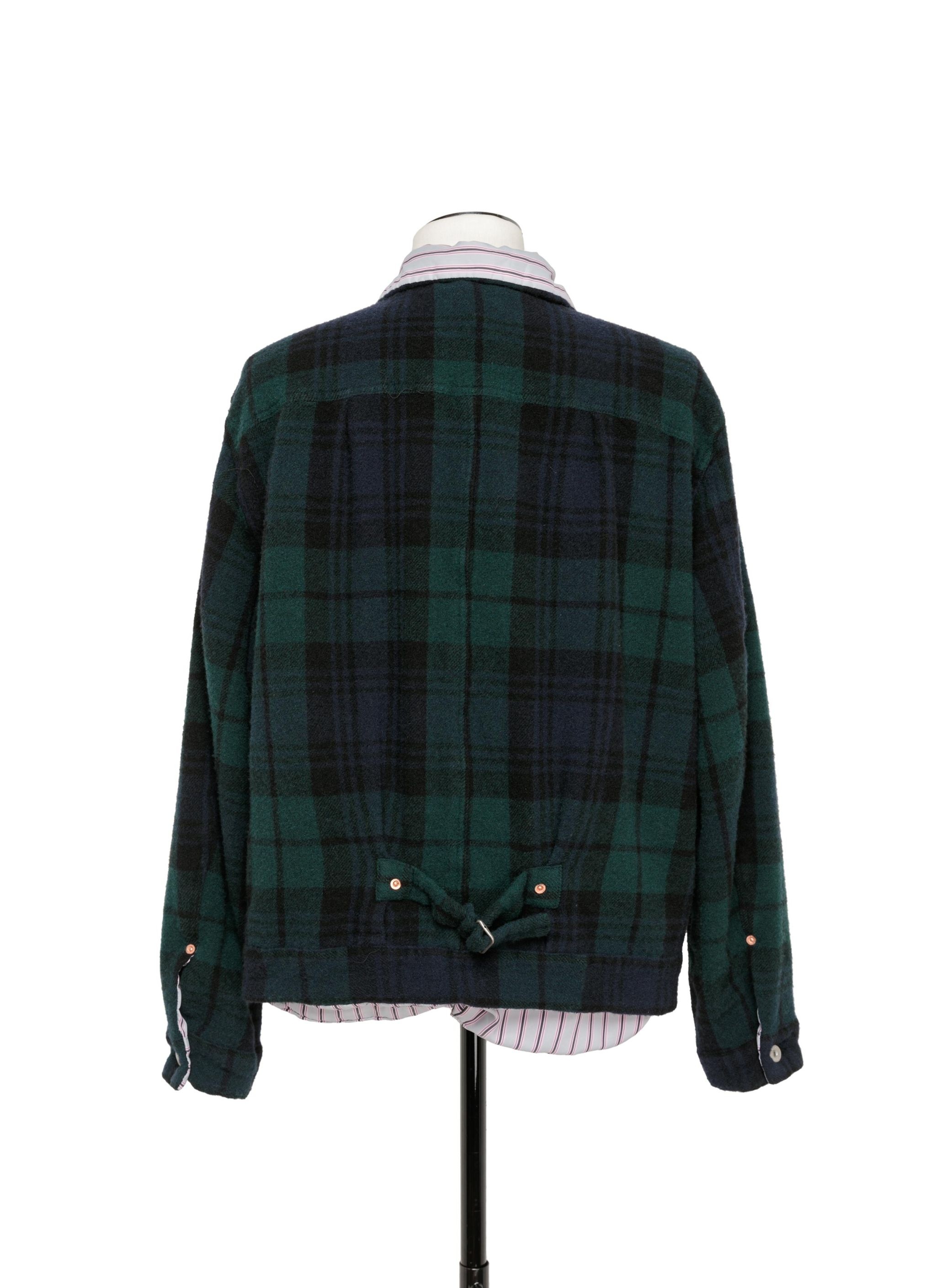 Wool Shrivel Reversible Blouson - 5