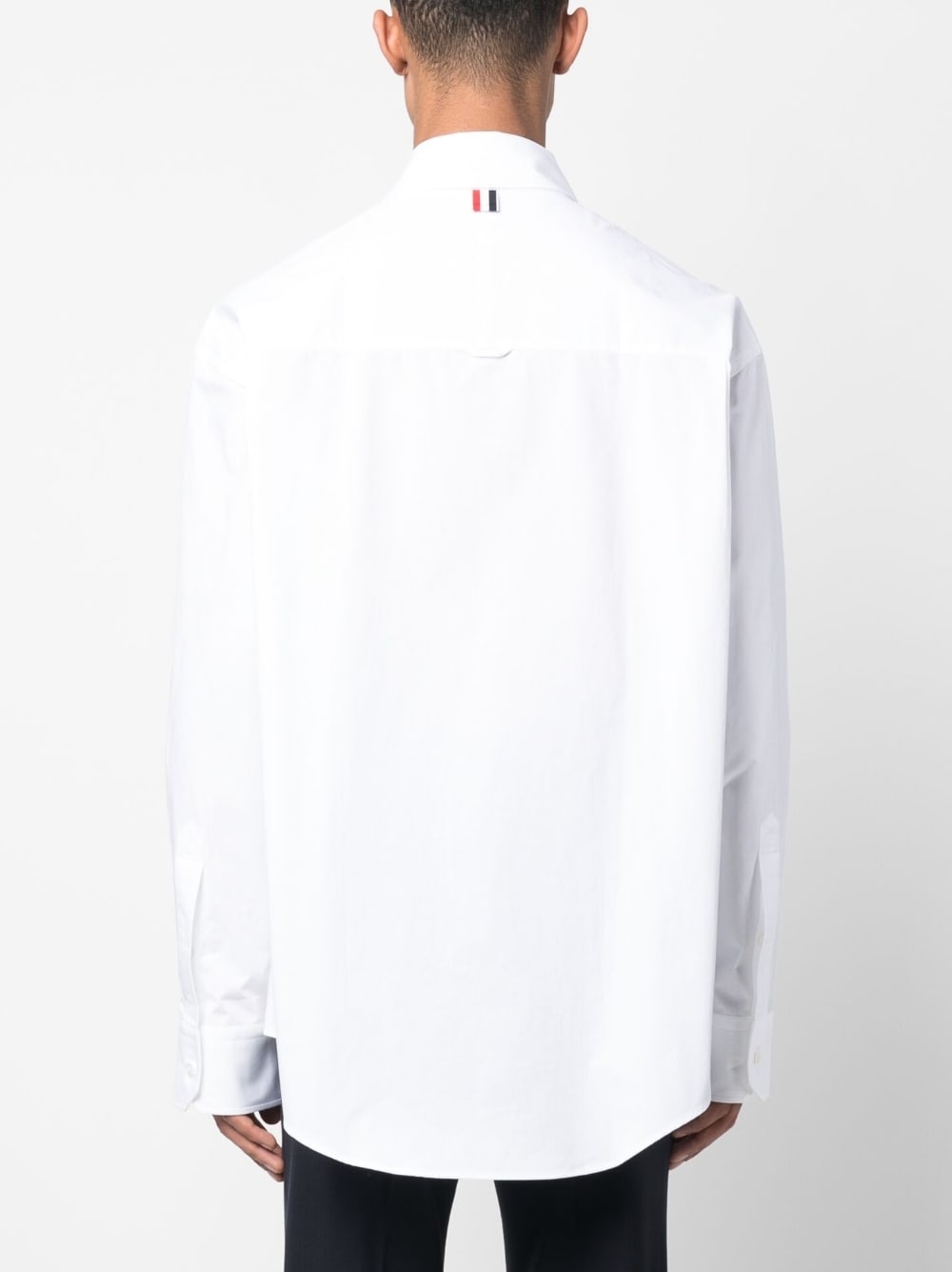 Madras Flower Patch-embroidered cotton shirt - 4