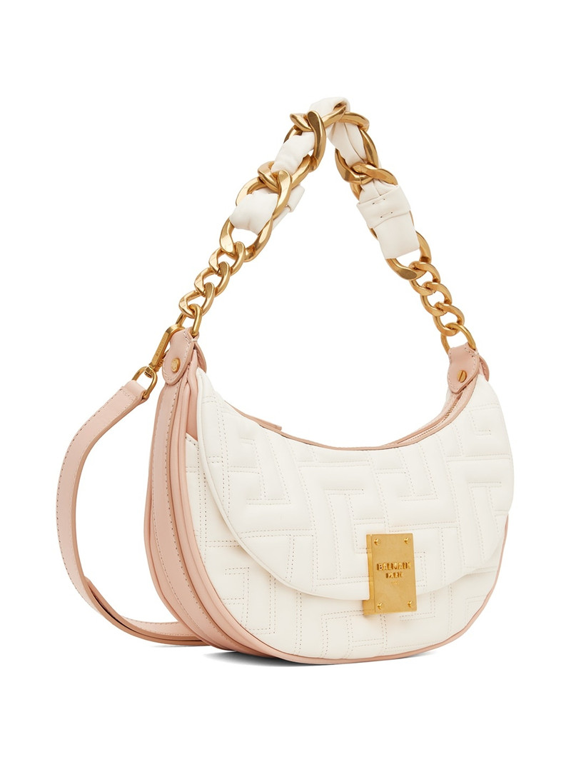 Balmain White 1945 Soft Bag outlook