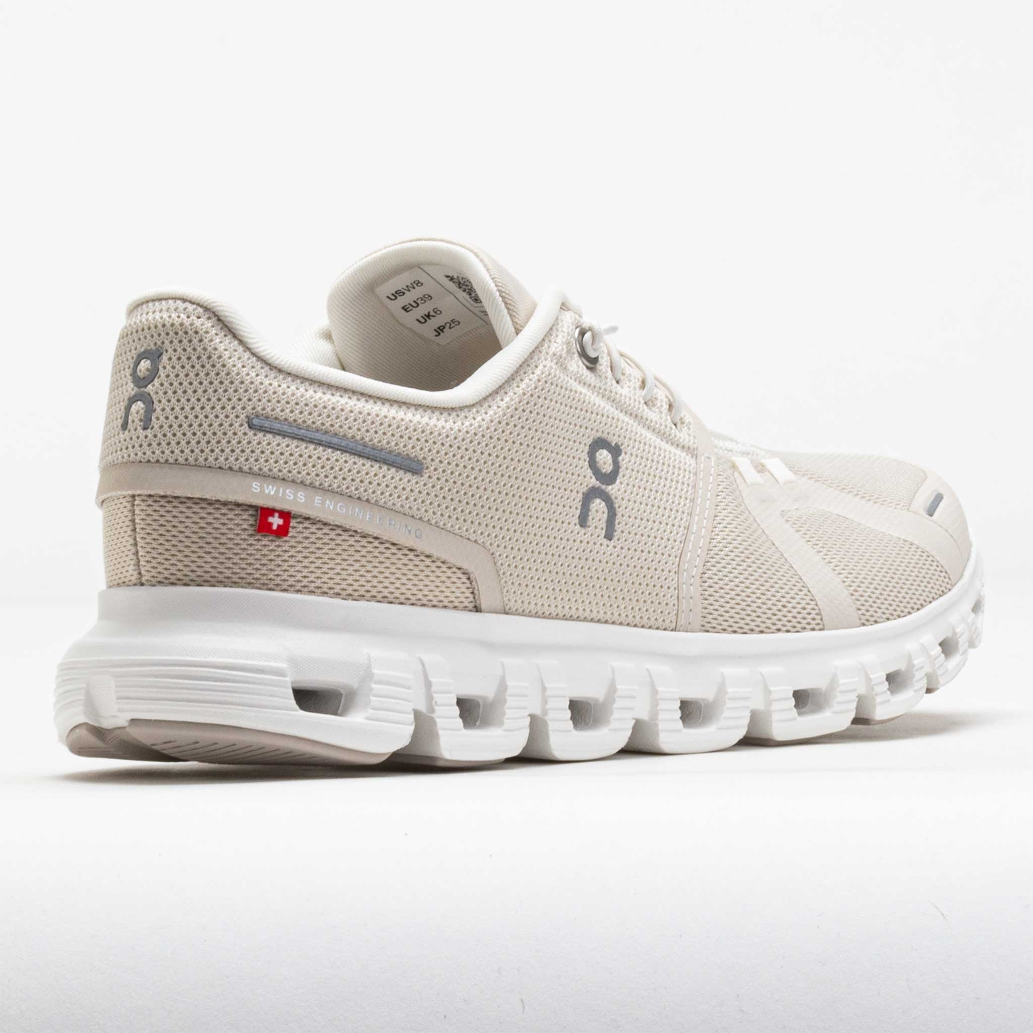 On Cloud 6 Women's Pearl/White - 6
