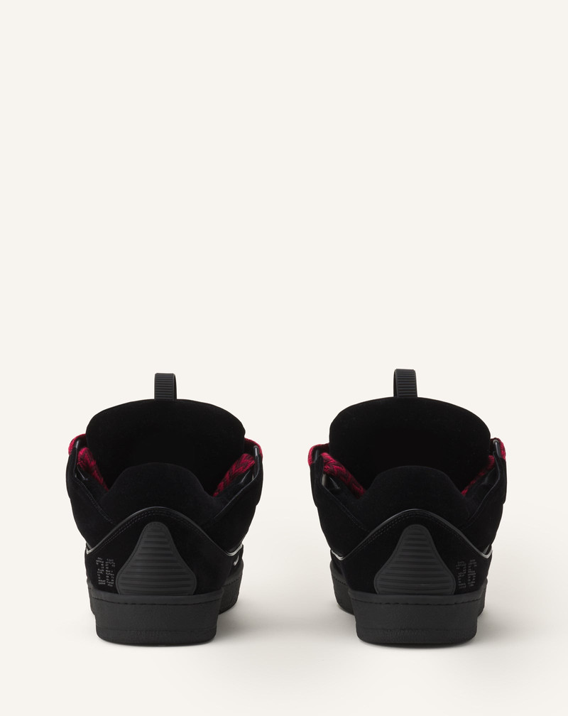 CURB SNEAKERS IN VELVET 3