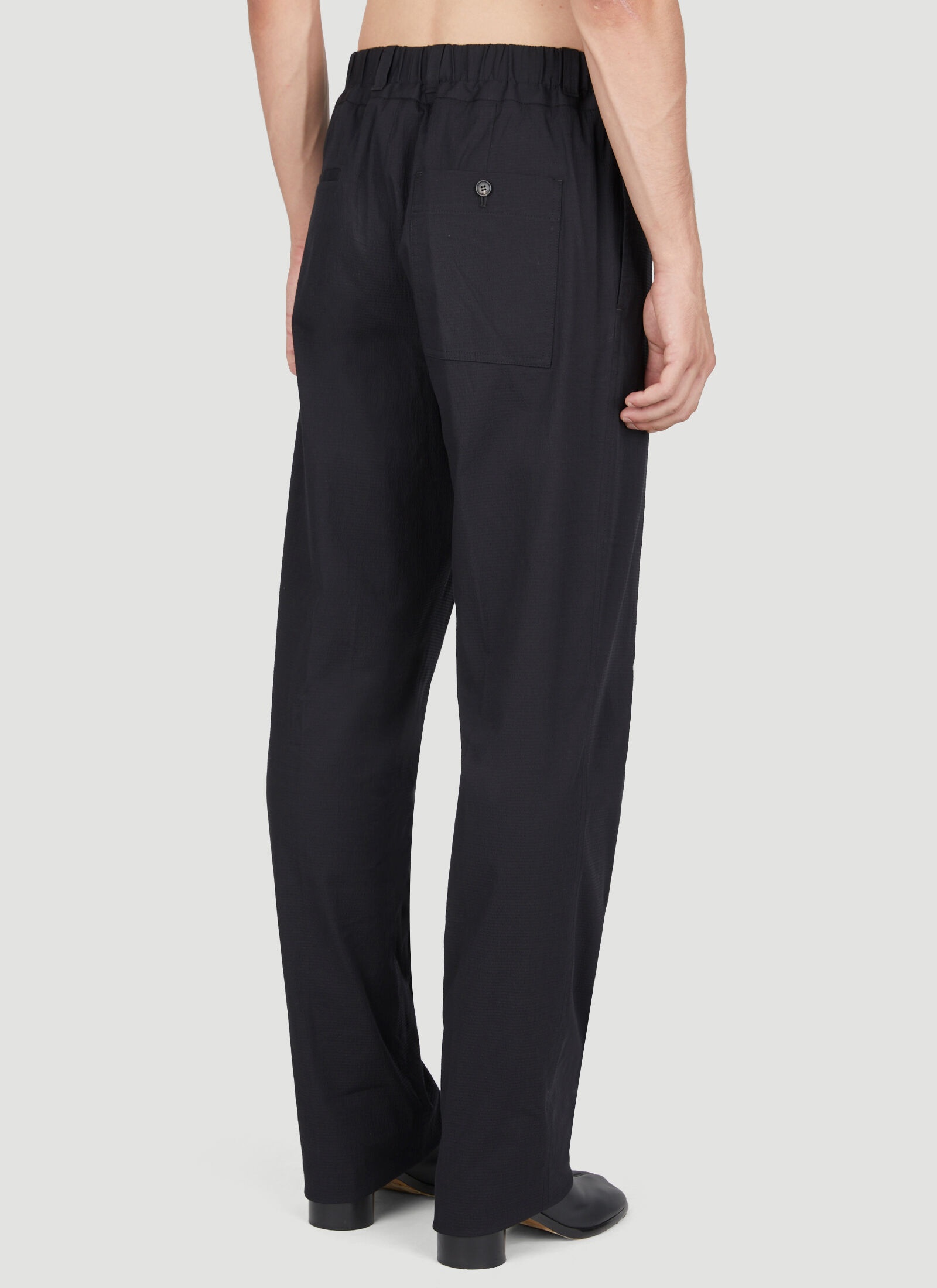 Elasticated Waistband Suit Pants - 4