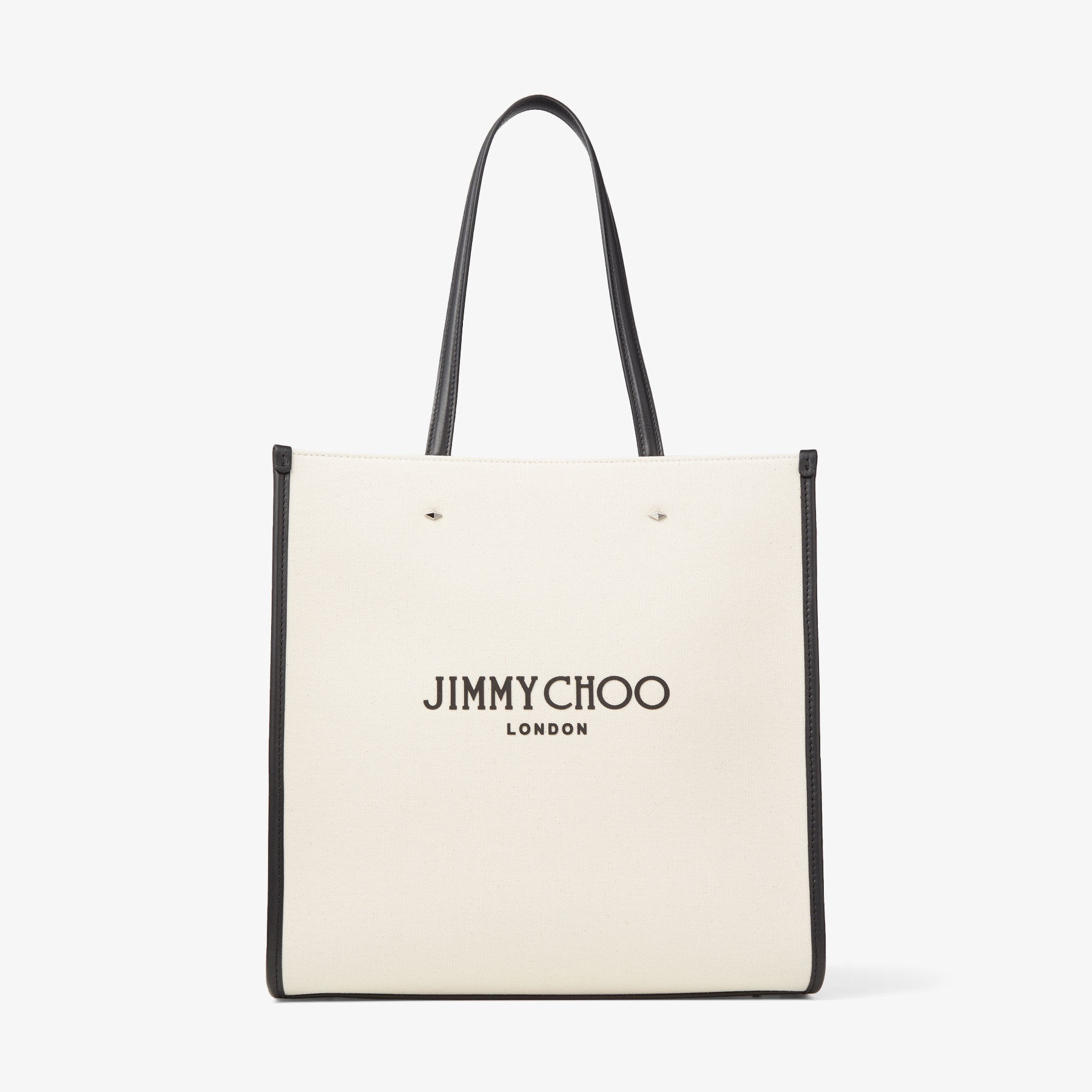 N/S Tote M
Natural Pink Canvas Tote Bag - 1