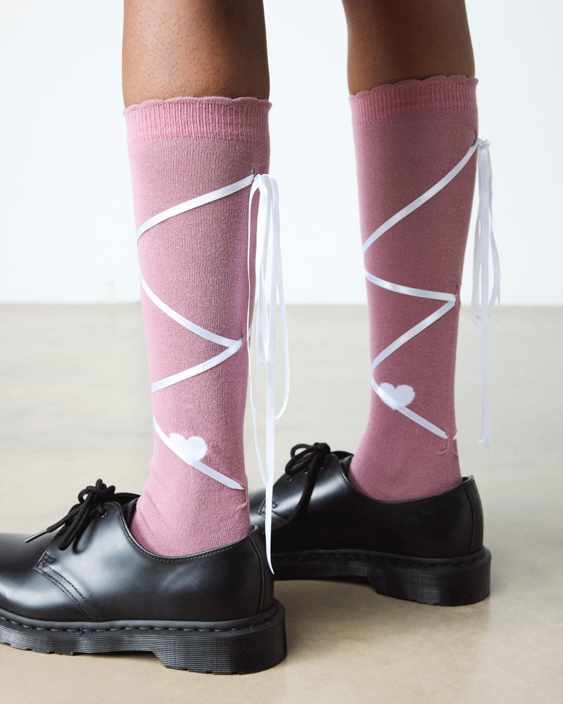 Dr. Martens LONG LACE UP SOCKS Organic Cotton Blead outlook