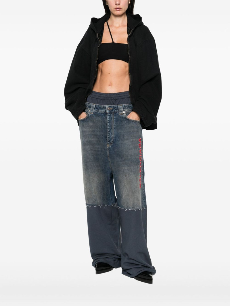 BALENCIAGA hooded zip-up jacket outlook