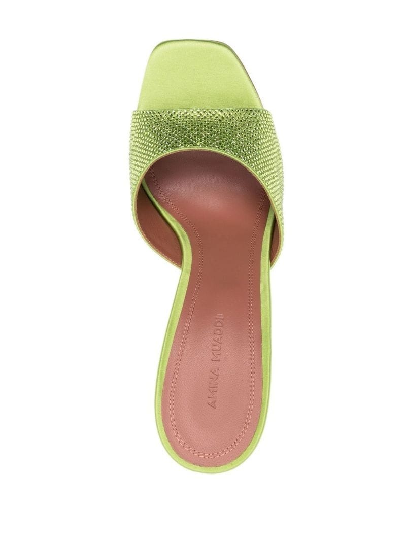 Lupita 95mm crystal-embellished wedges - 4
